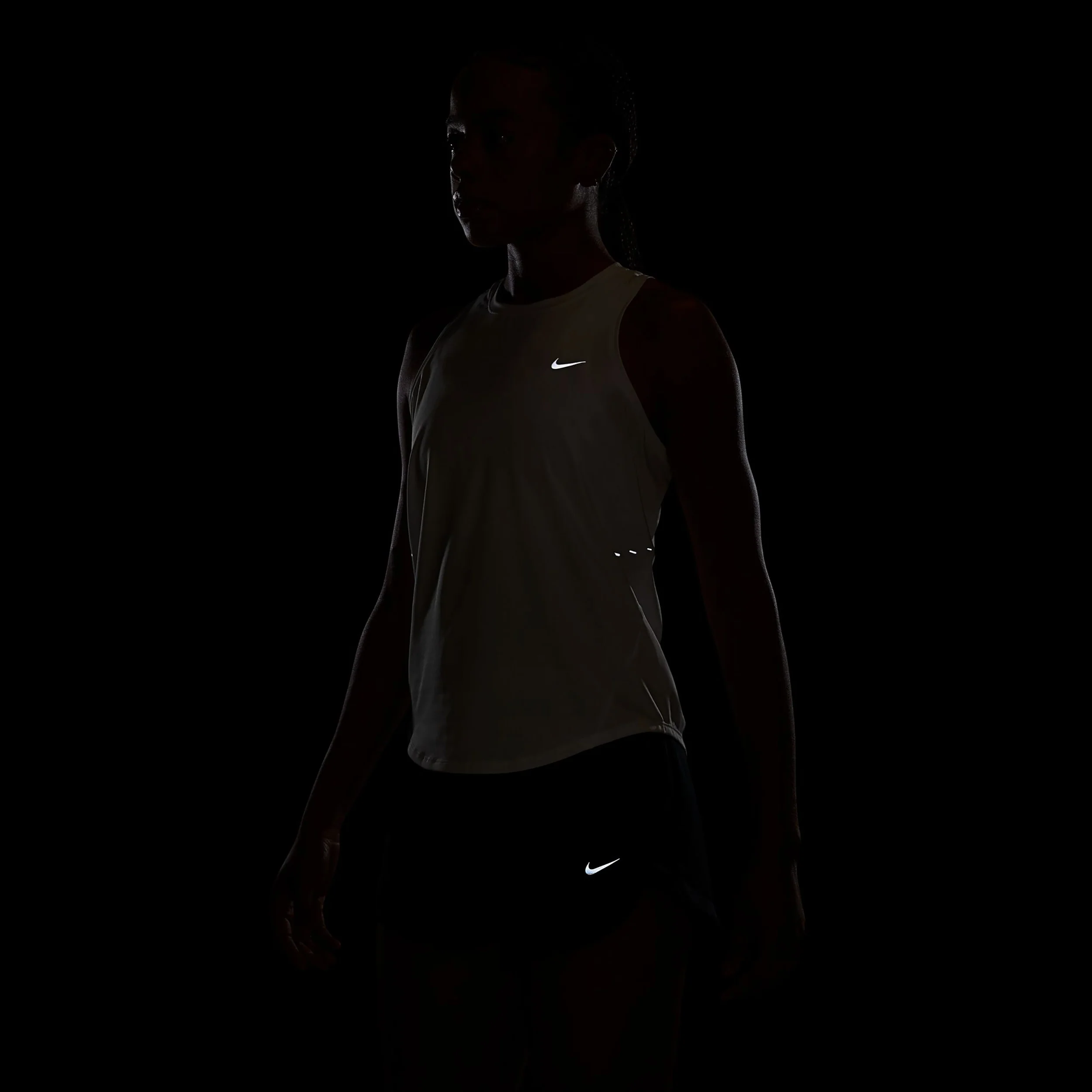 Swift  Laufshirt Damen - weiß, silber - Image 6