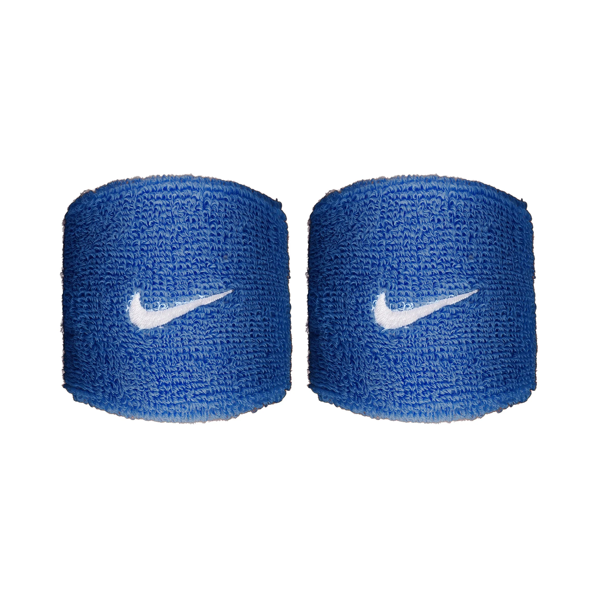 Swoosh Classic Schweißband kurz - blau, weiß