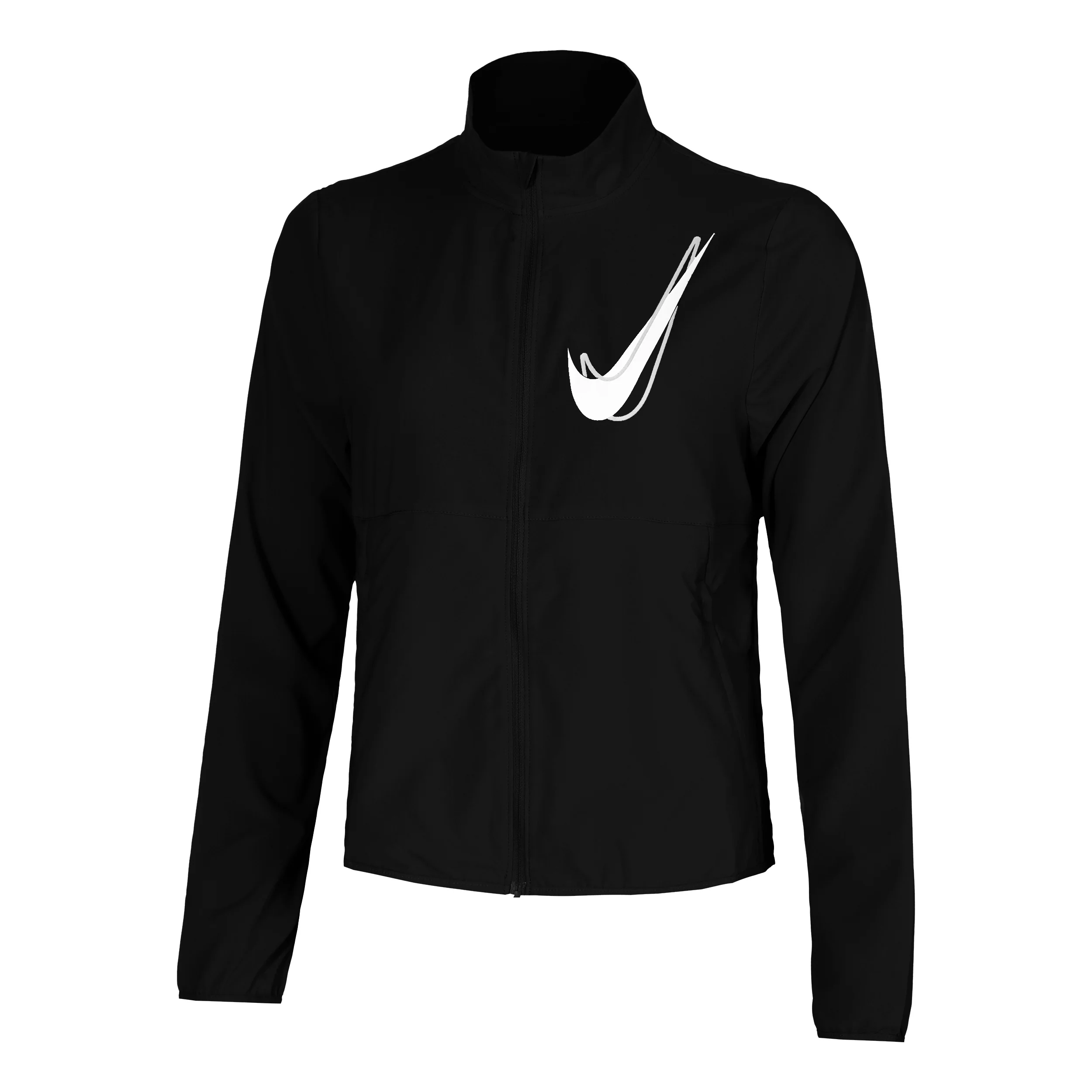 Swoosh Laufjacke Damen-Schwarz