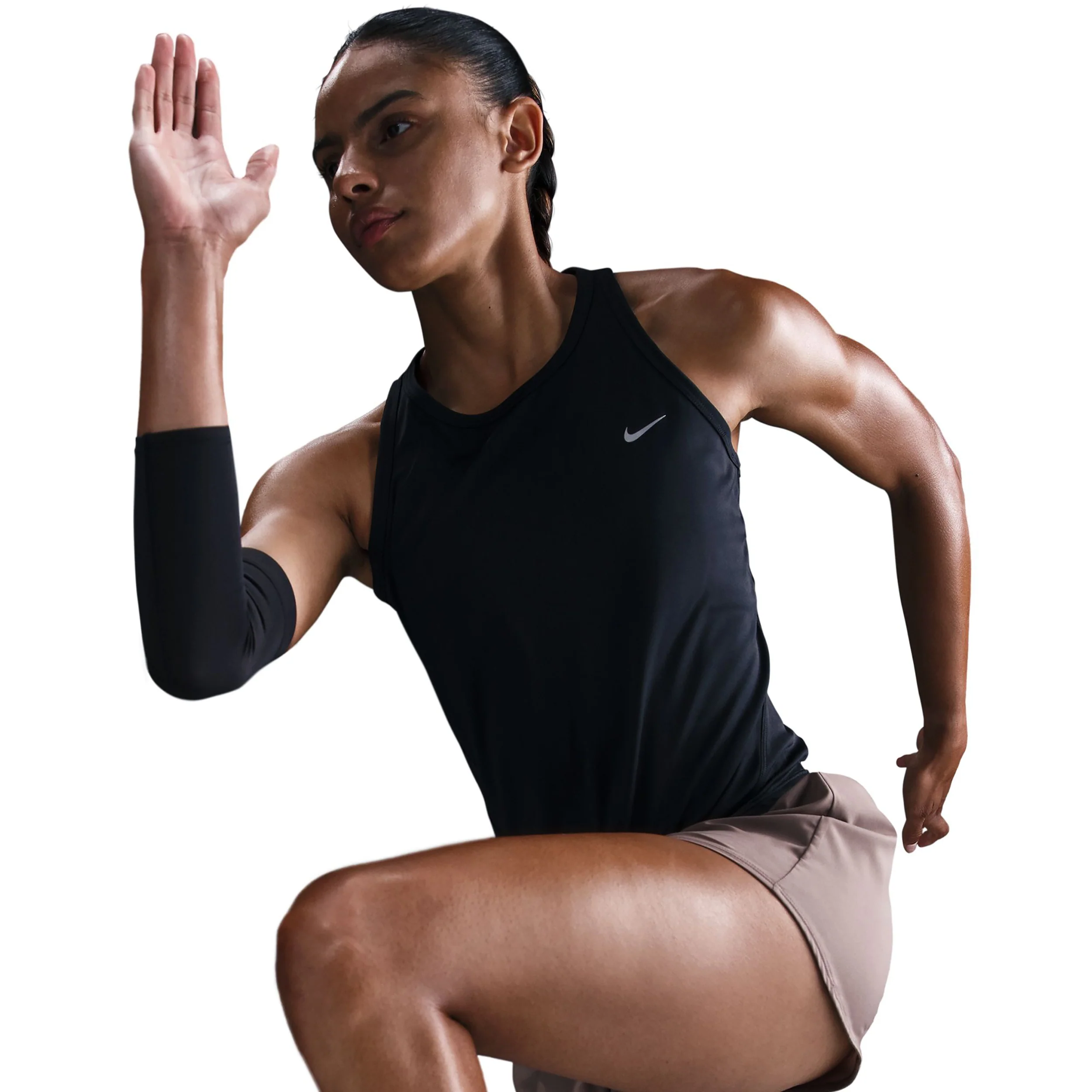Tempo  Laufshirt Damen - schwarz, silber - Image 5