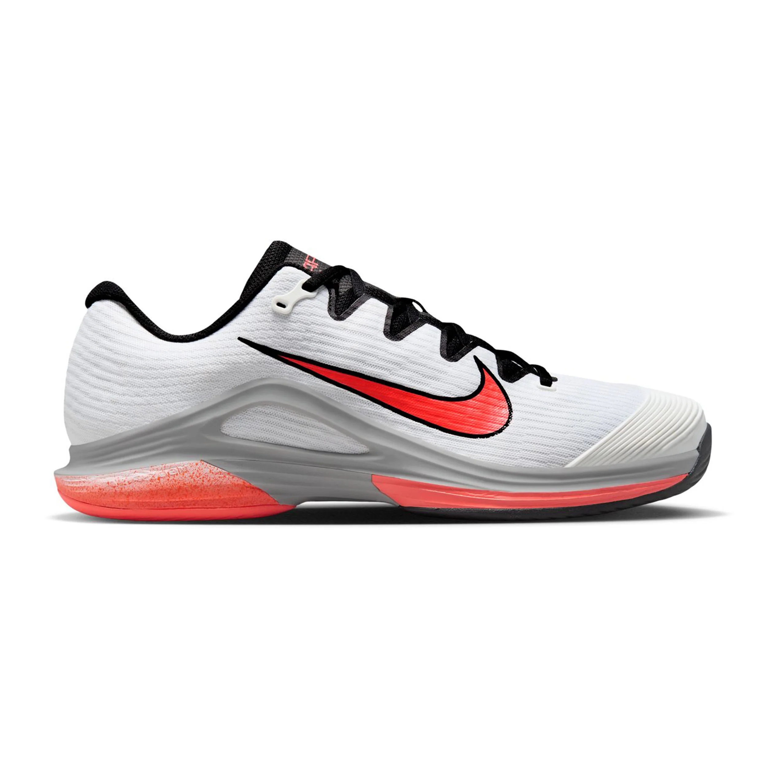 Vapor 12 PRM FO Allcourtschuh Herren - weiß, koralle