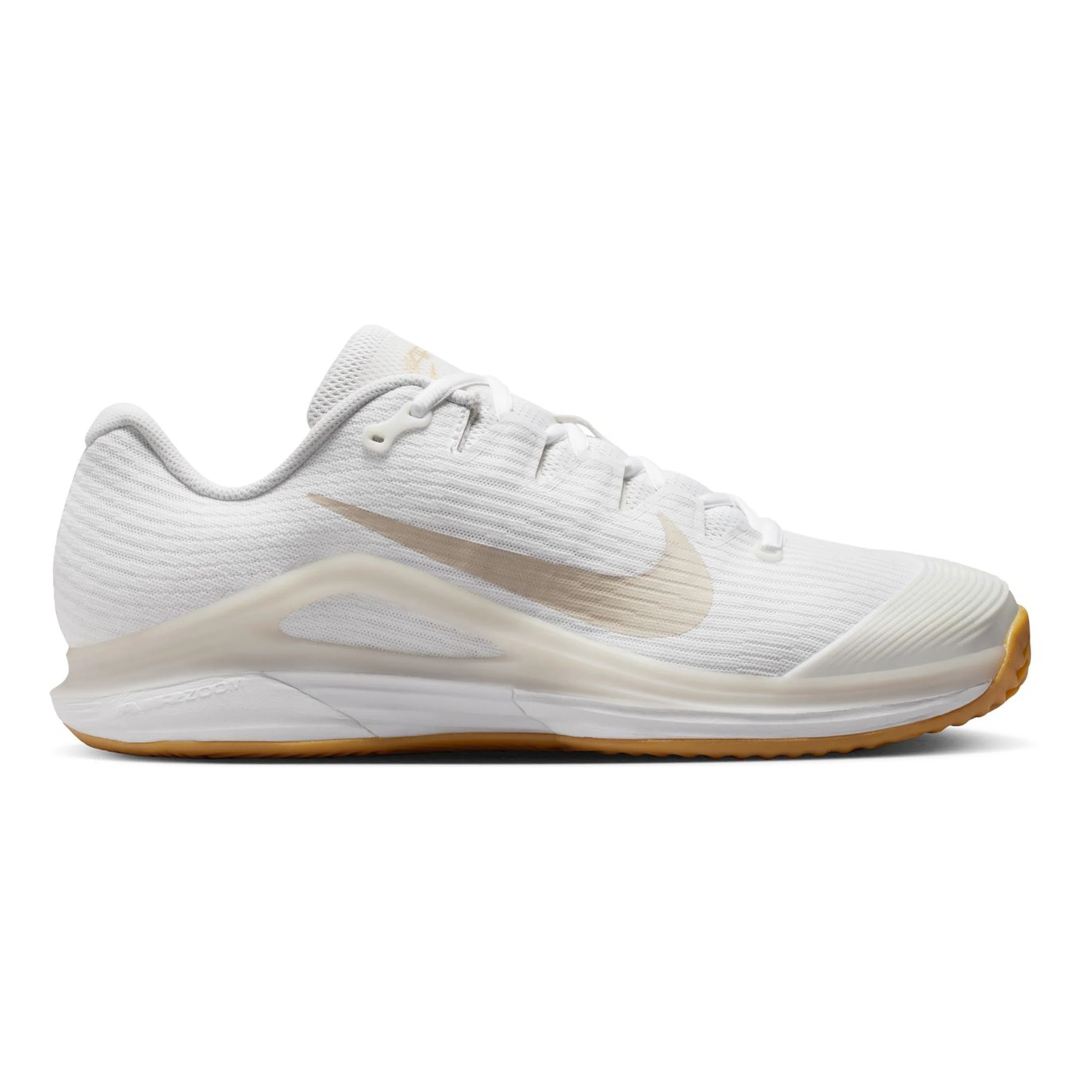 Zoom Vapor 12 Sandplatzschuh Herren - weiß, creme