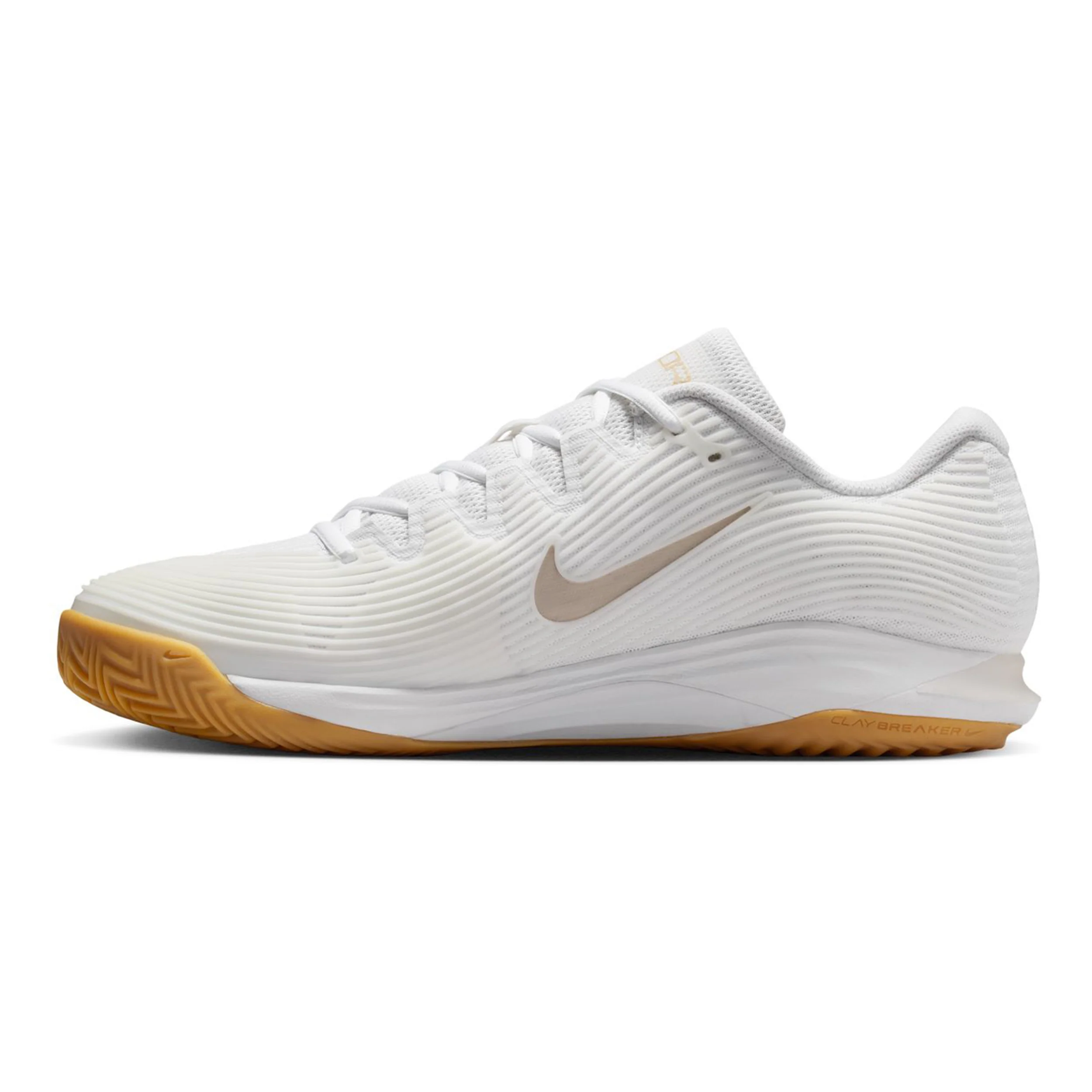Zoom Vapor 12 Sandplatzschuh Herren - weiß, creme - Image 2