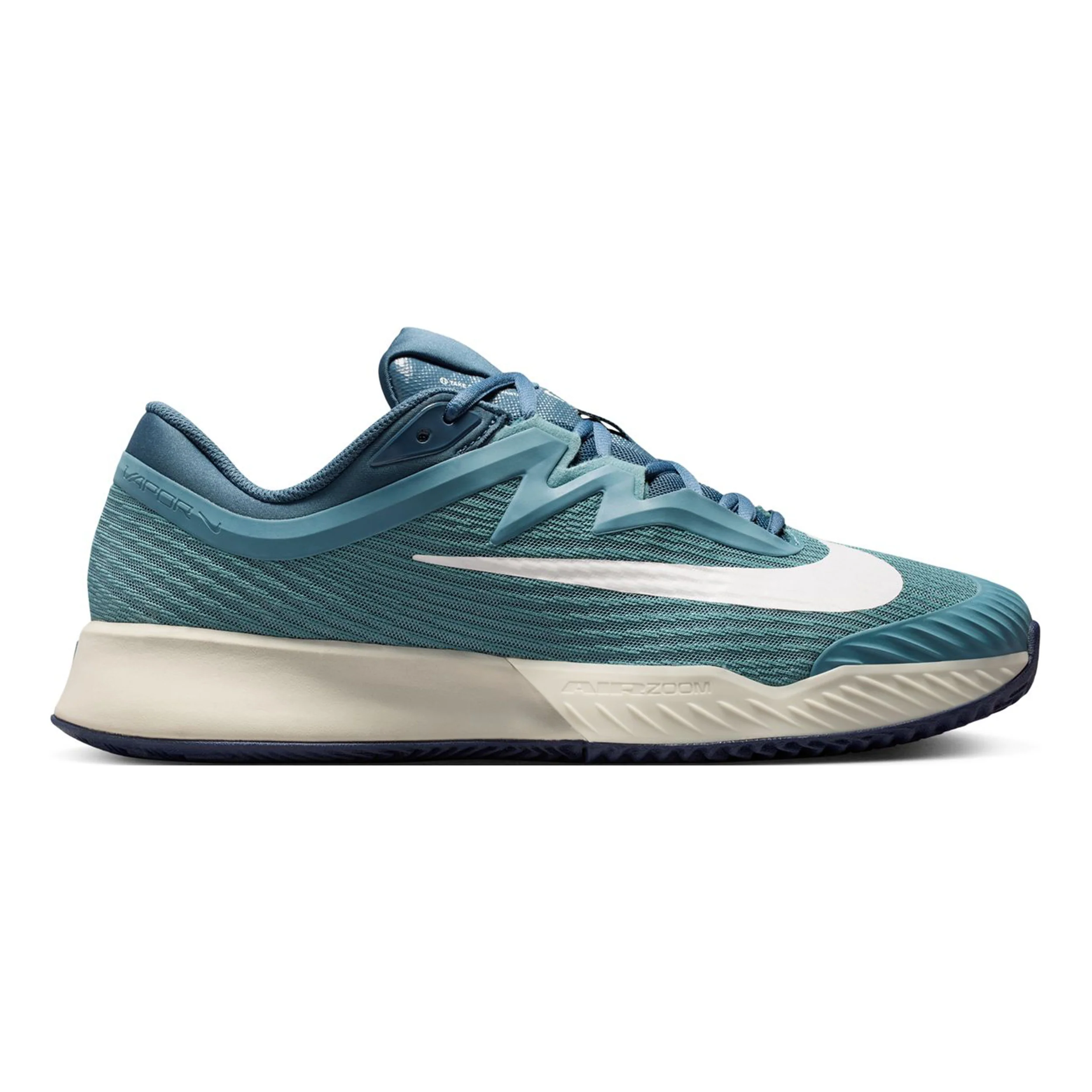 Zoom Vapor Pro 3 Sandplatzschuh Herren - petrol, weiß