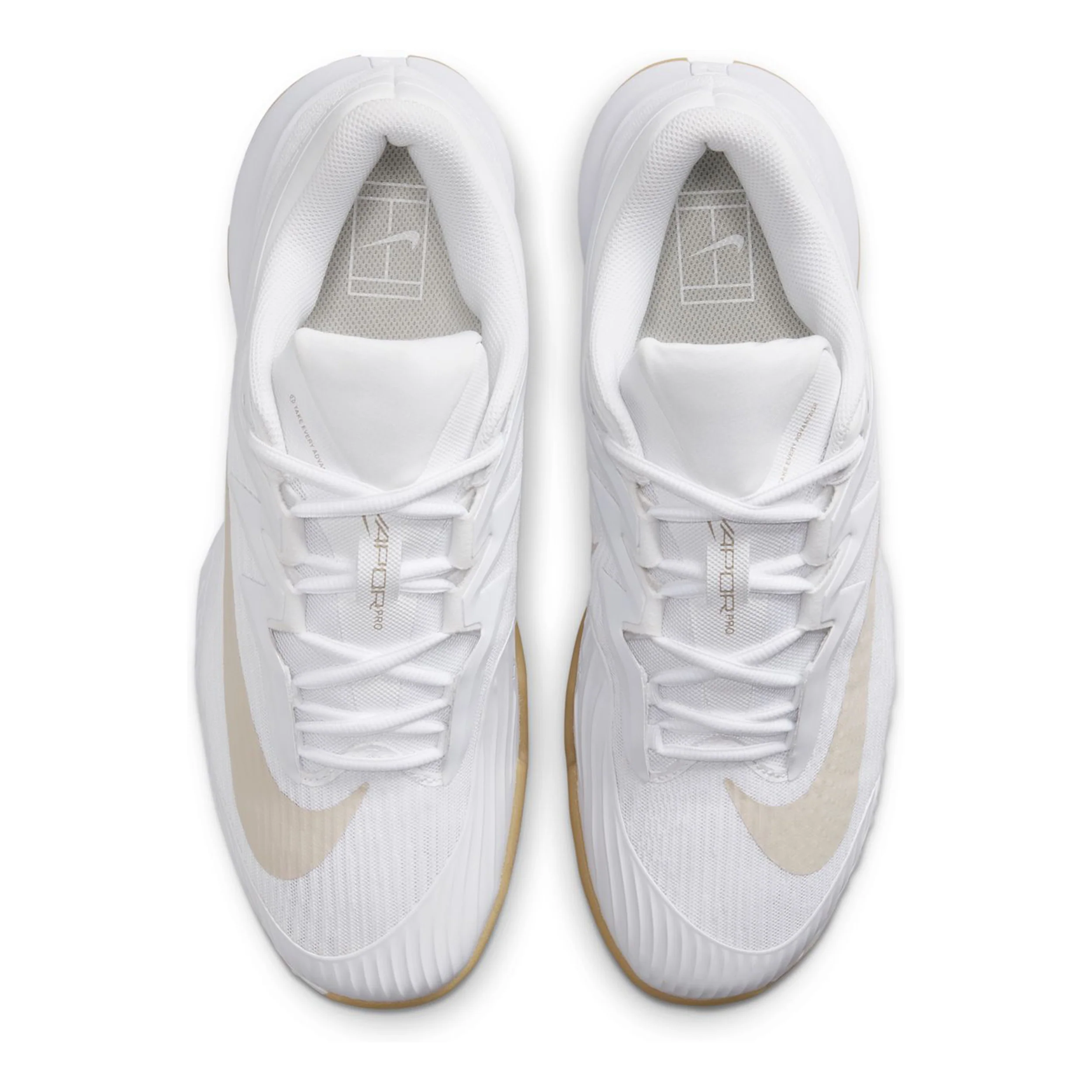 Zoom Vapor Pro 3 Sandplatzschuh Herren - weiß, creme - Image 3