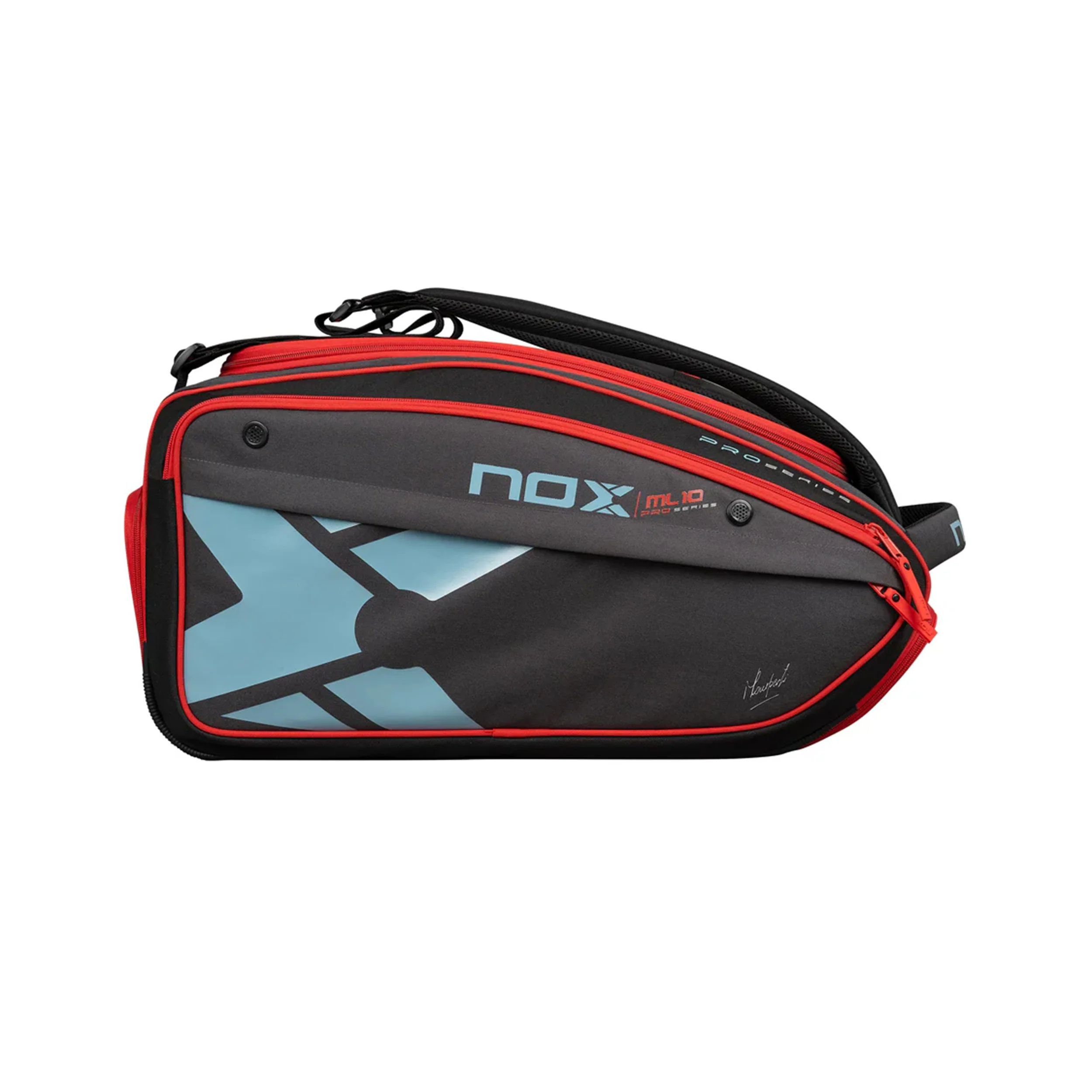 ML10 Competition XL Compact Padelschlägertasche-Schwarz,Rot - Image 3