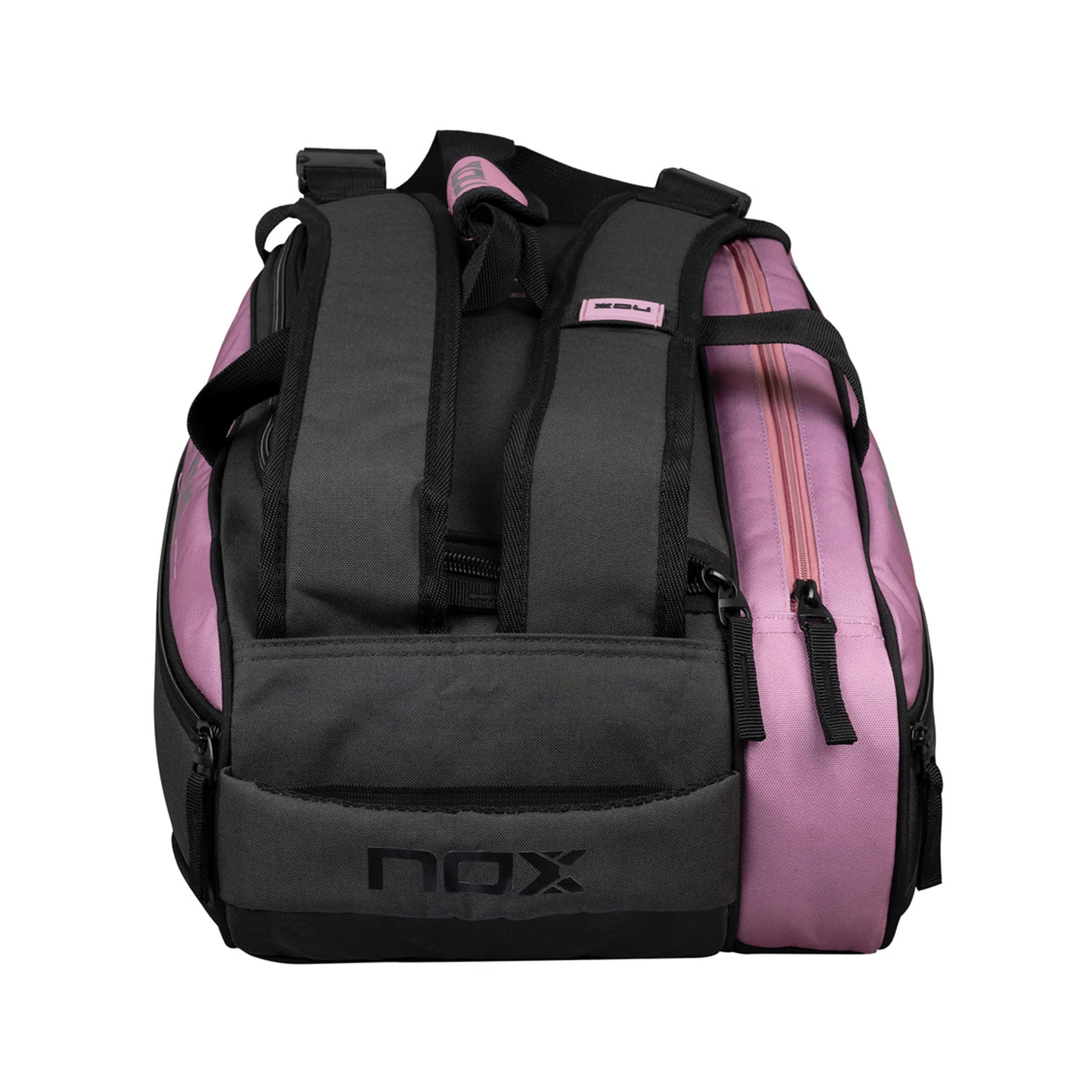 Padelschlägertasche-Grau,Pink - Image 11