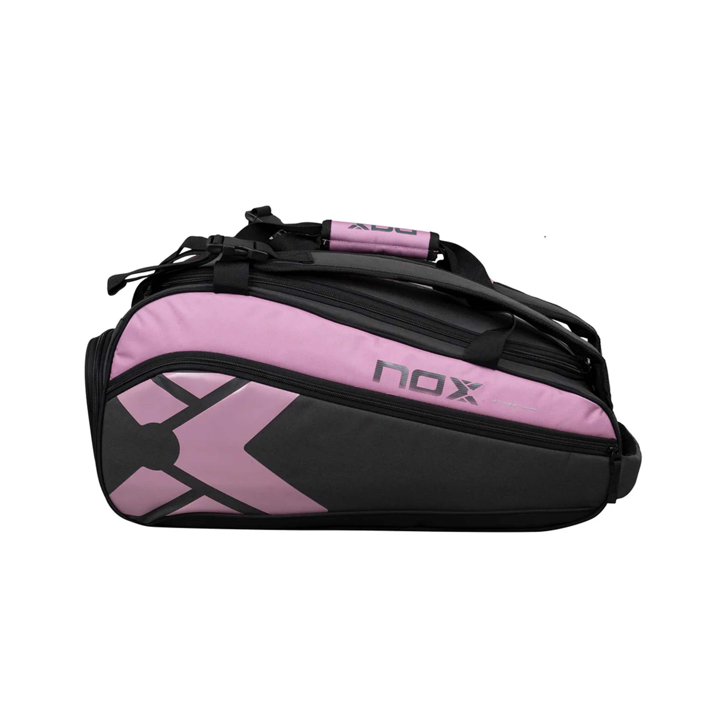 Padelschlägertasche-Grau,Pink - Image 3