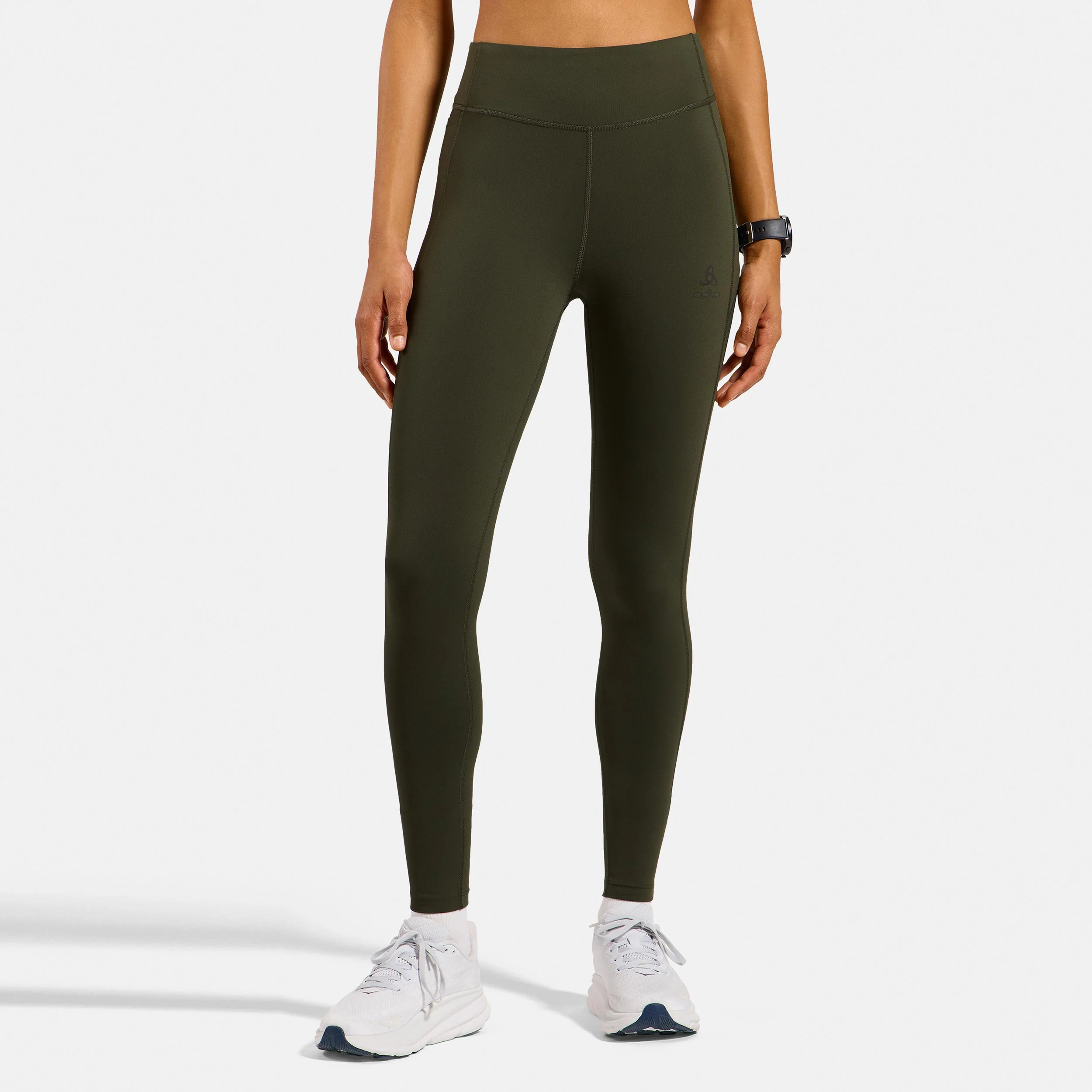 Essential  Lauftight Damen - dunkelgrün - Image 3