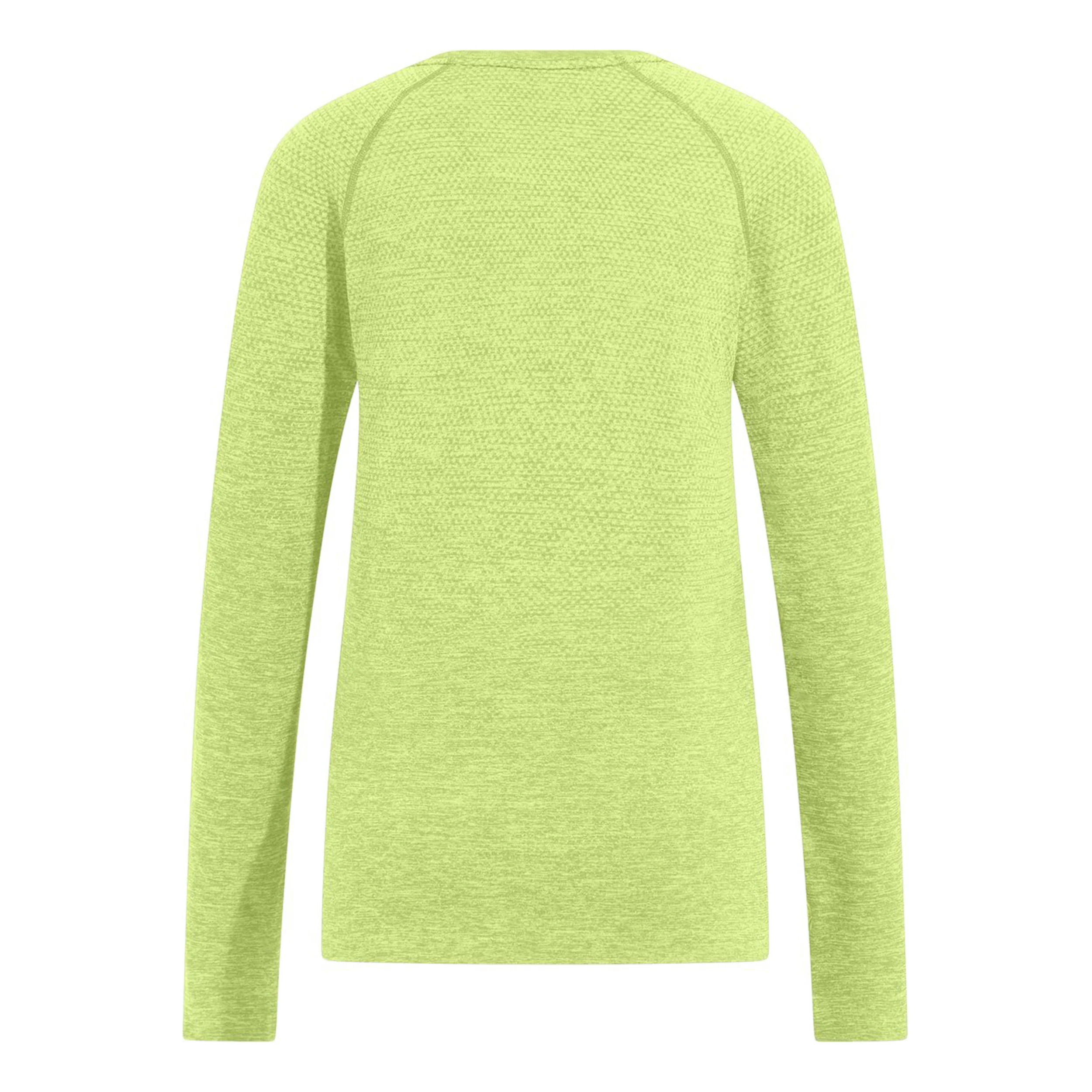 Essential Seamless Longsleeve Damen-Limette - Image 2