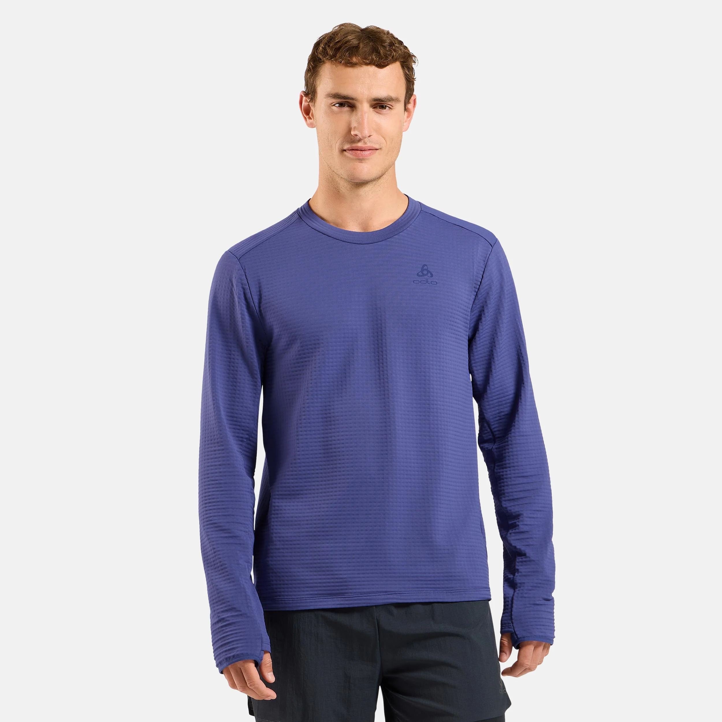 Essential Thermal Midlayer  Laufshirt Herren - blau - Image 3