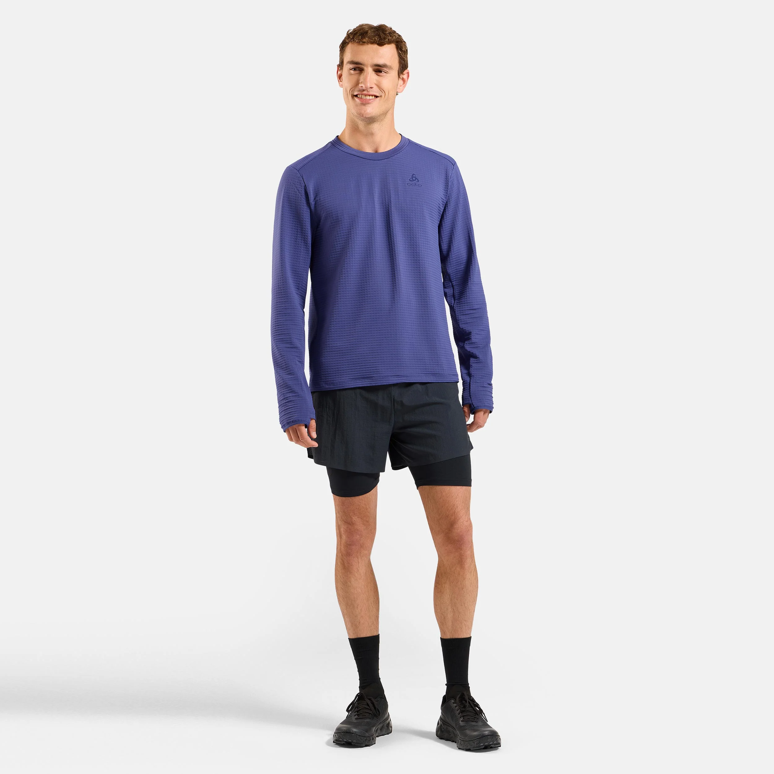Essential Thermal Midlayer  Laufshirt Herren - blau - Image 7