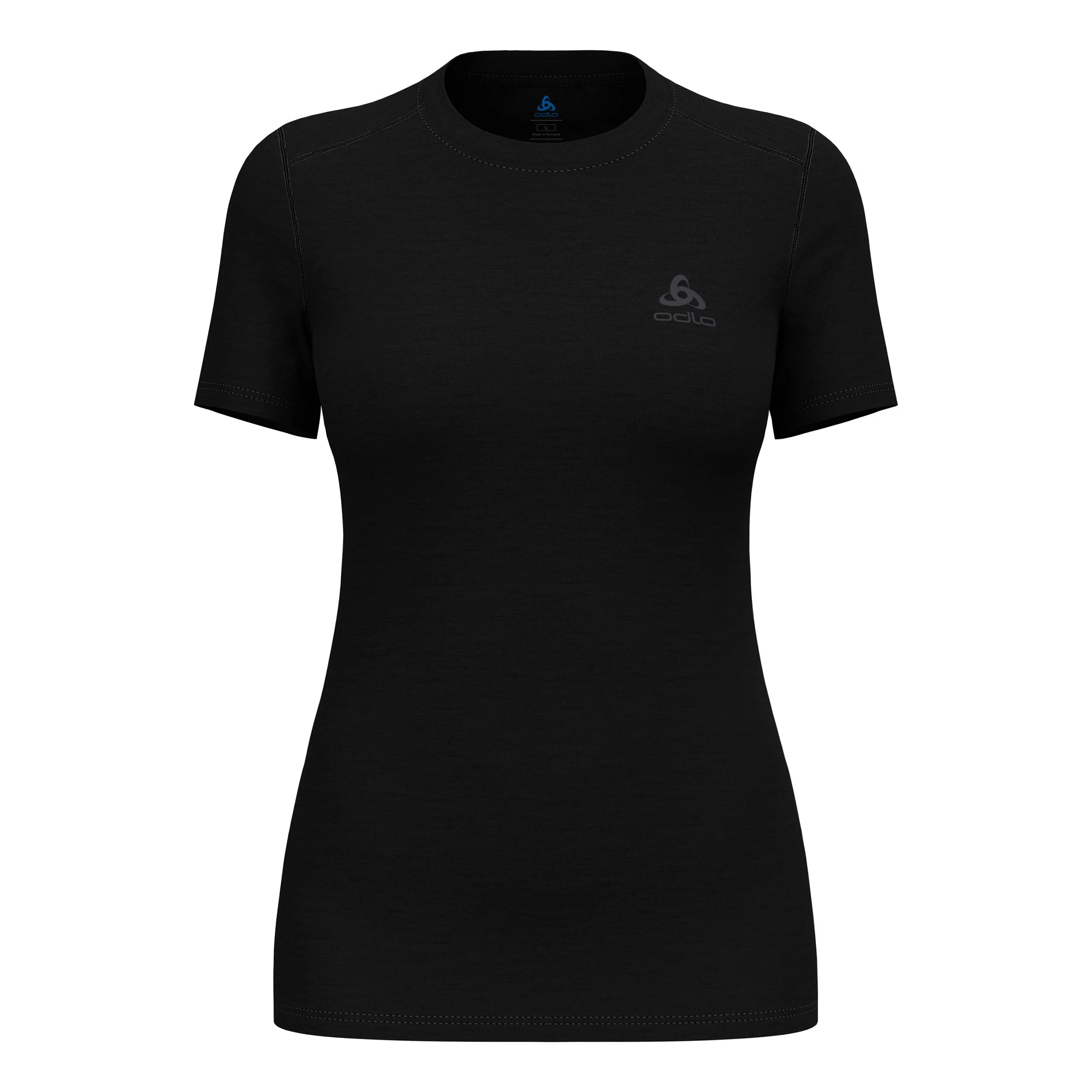 Merino 160 Baselayer Crew Laufshirt Damen - schwarz - Image 5
