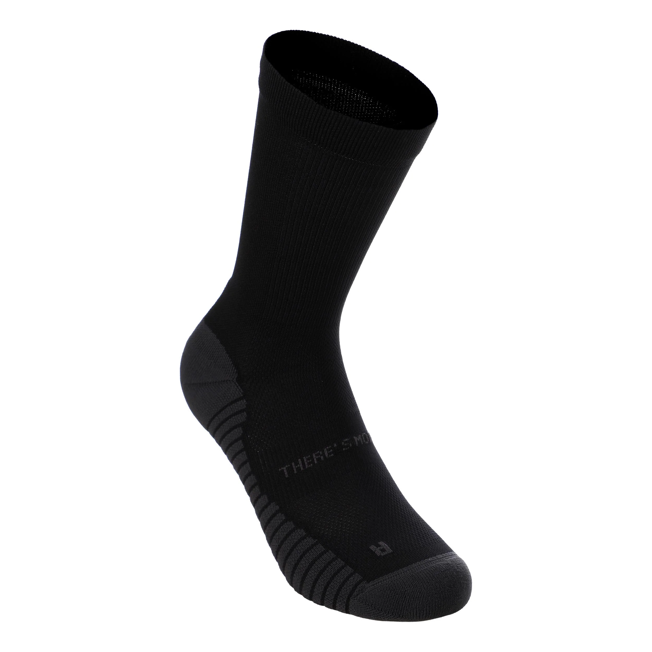 Performance Run Crew Laufsocken Unisex - schwarz