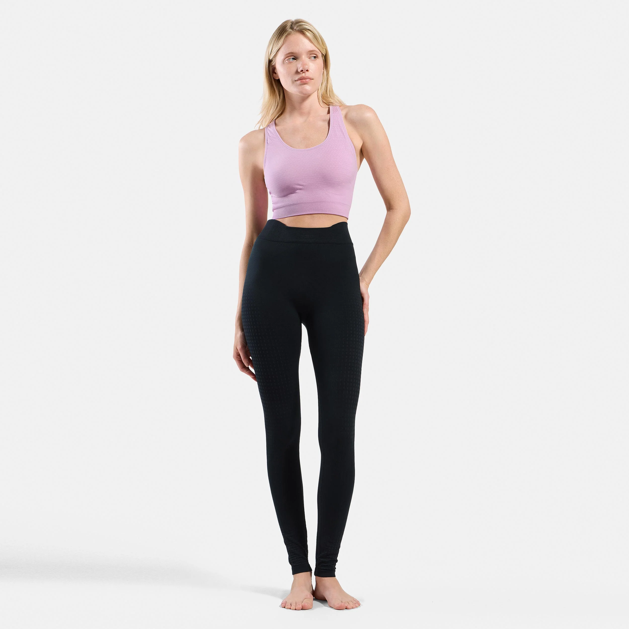 Seamless Medium Padded Sport Sport-BH Damen - lila - Image 5