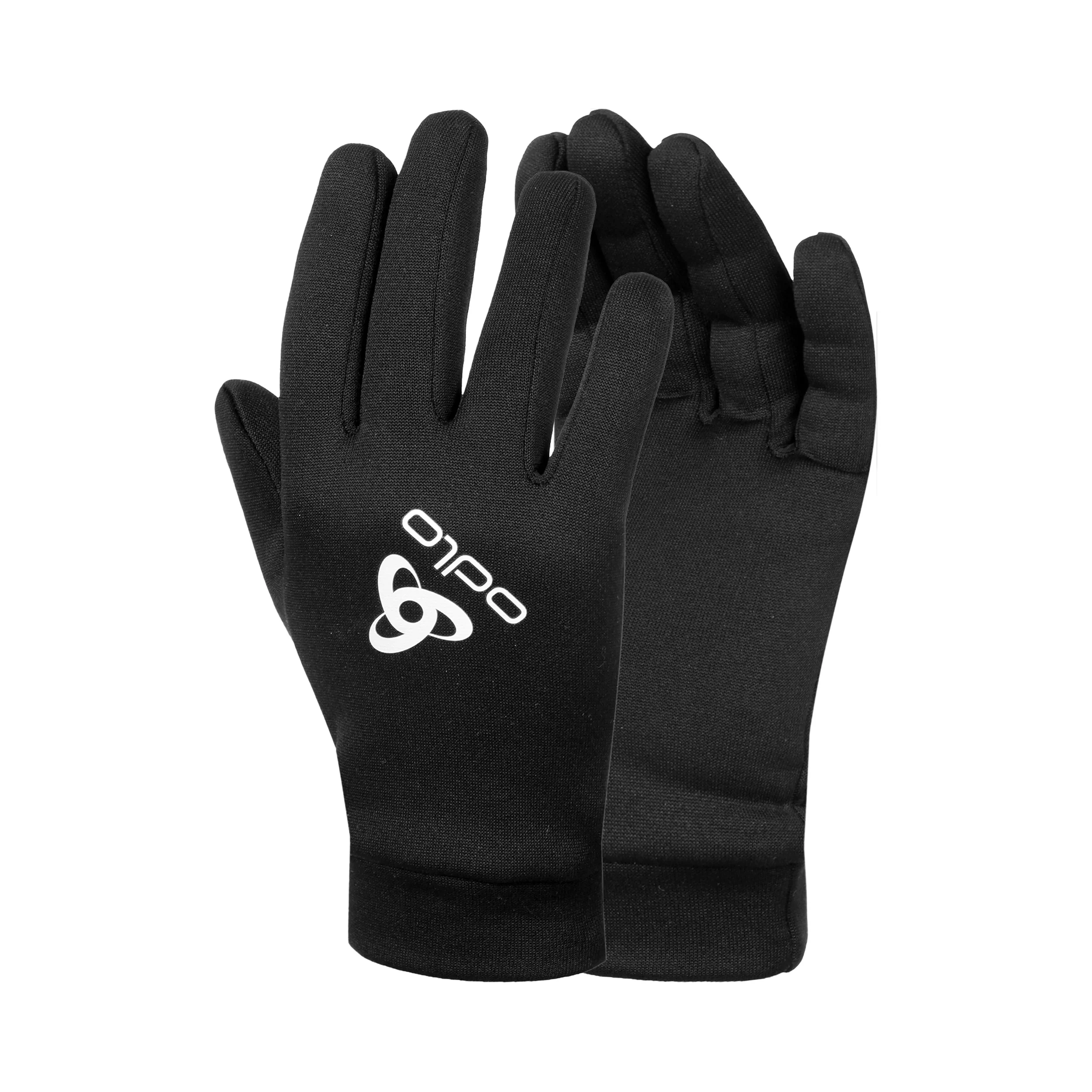 Stretchfleece Liner Eco Gloves Laufhandschuhe-Schwarz