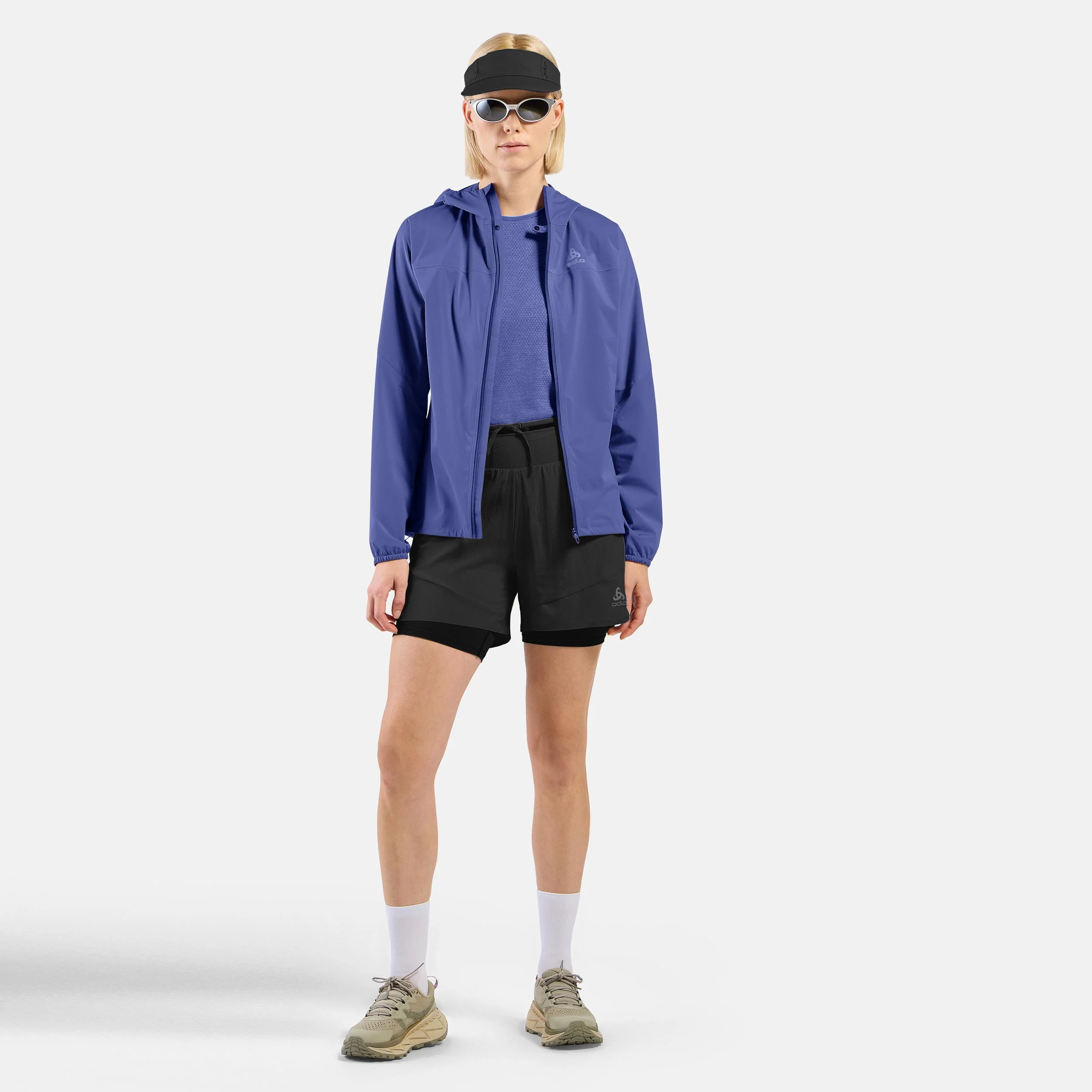 X-Alp Waterproof Laufjacke Damen - blau - Image 7