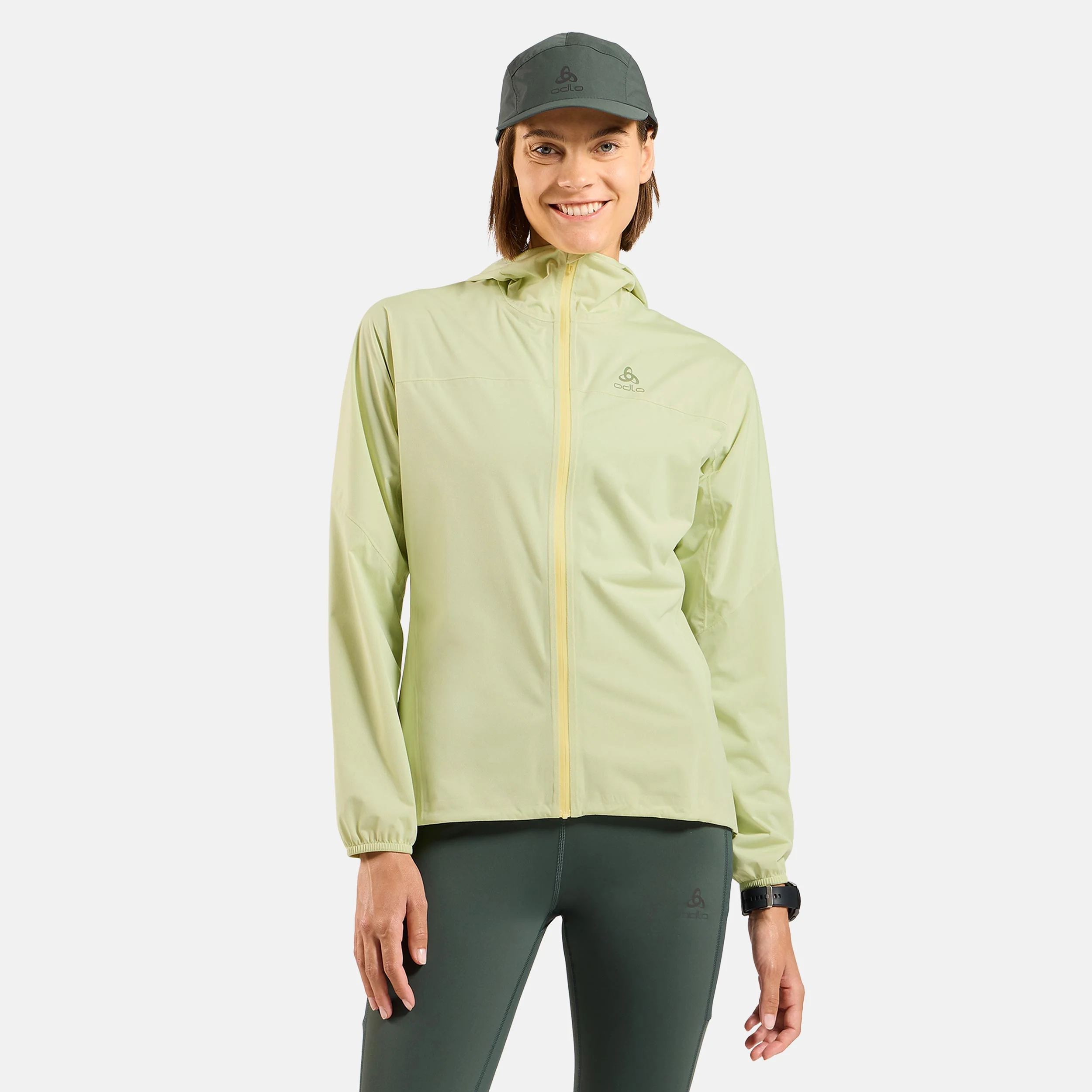 X-Alp Waterproof  Laufjacke Damen - limette - Image 3