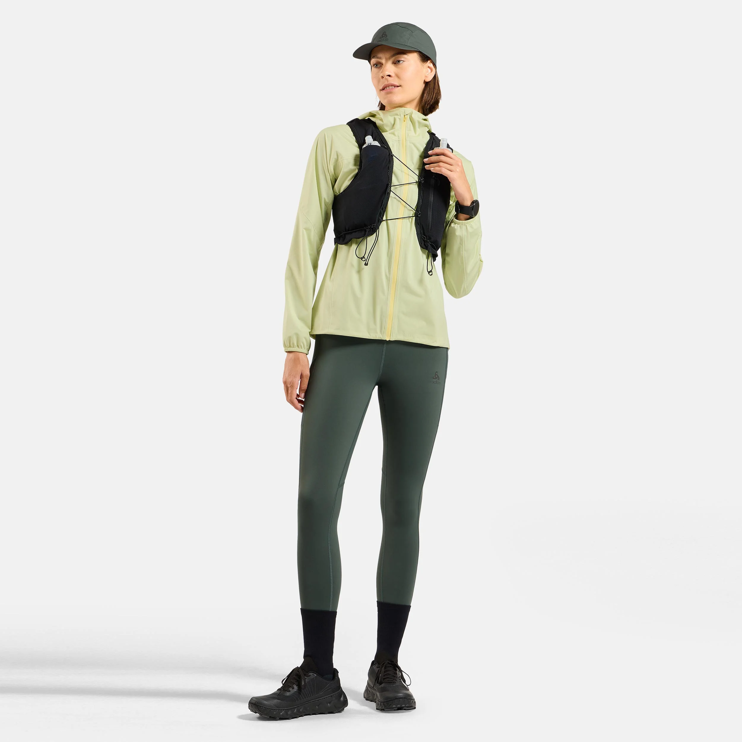 X-Alp Waterproof  Laufjacke Damen - limette - Image 7