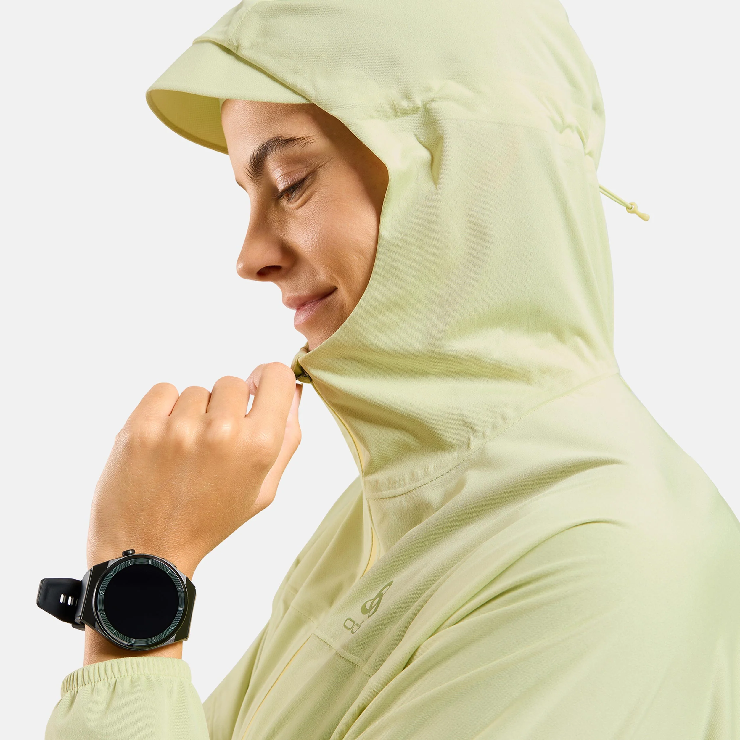 X-Alp Waterproof  Laufjacke Damen - limette - Image 8