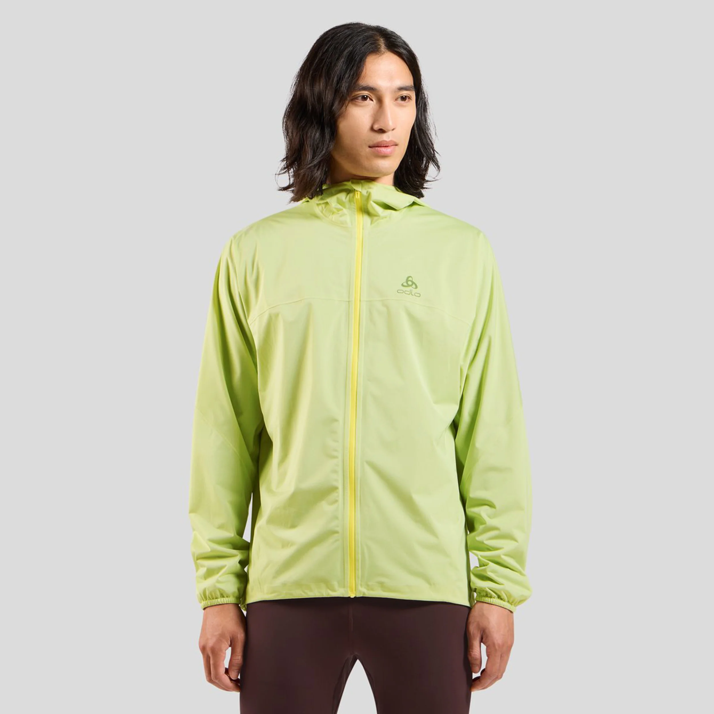 X-Alp Waterproof Laufjacke Herren - limette - Image 3