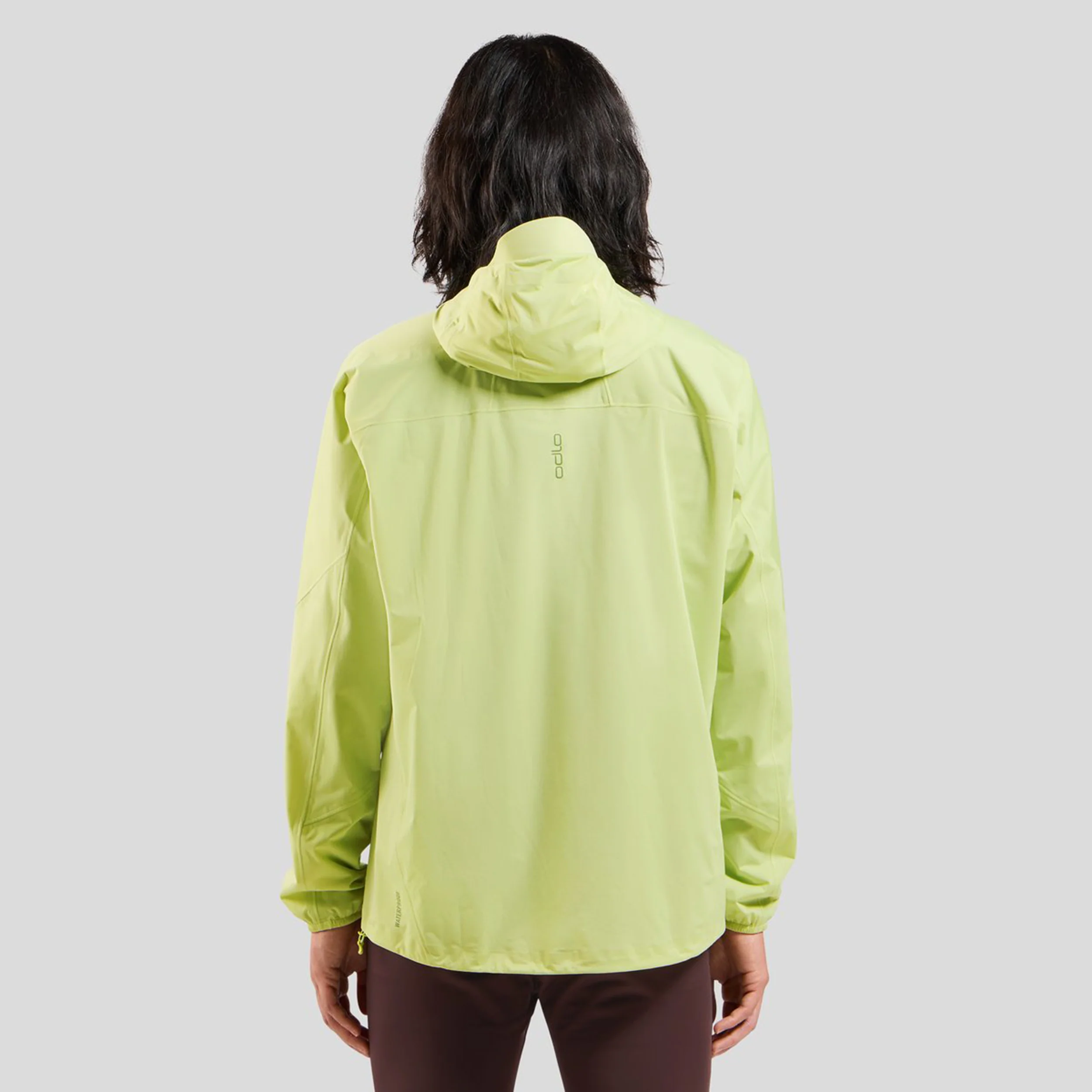 X-Alp Waterproof Laufjacke Herren - limette - Image 4