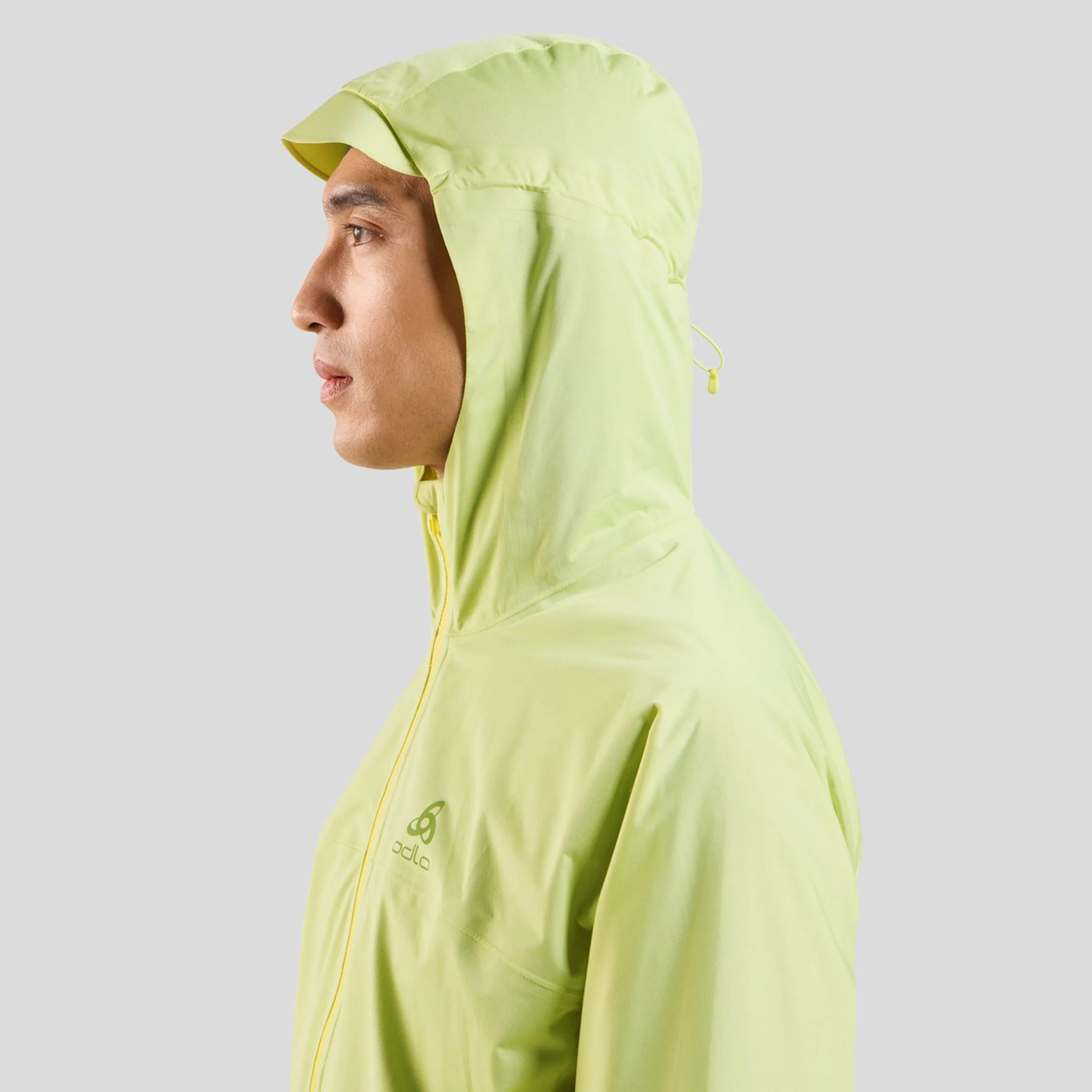 X-Alp Waterproof Laufjacke Herren - limette - Image 5
