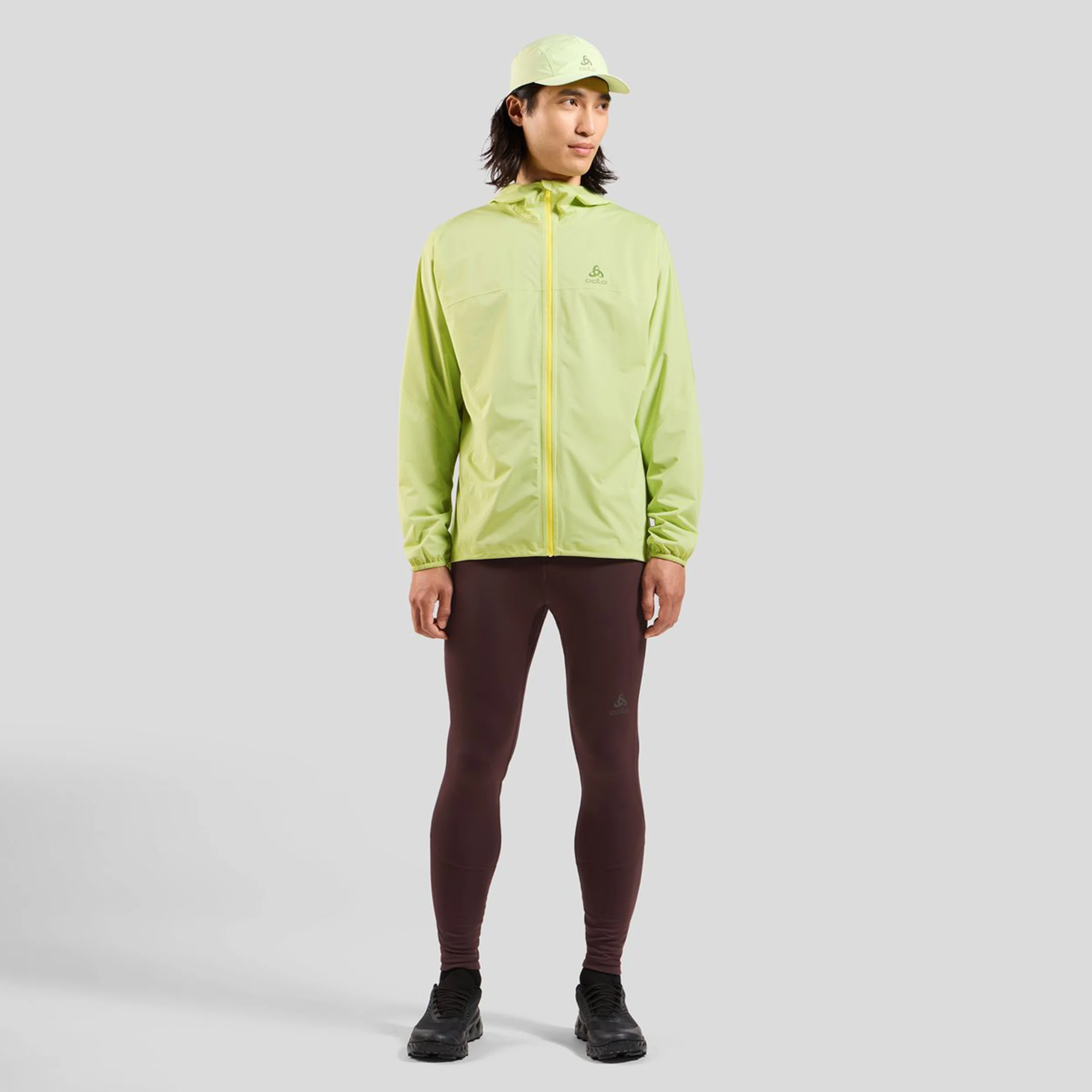 X-Alp Waterproof Laufjacke Herren - limette - Image 8