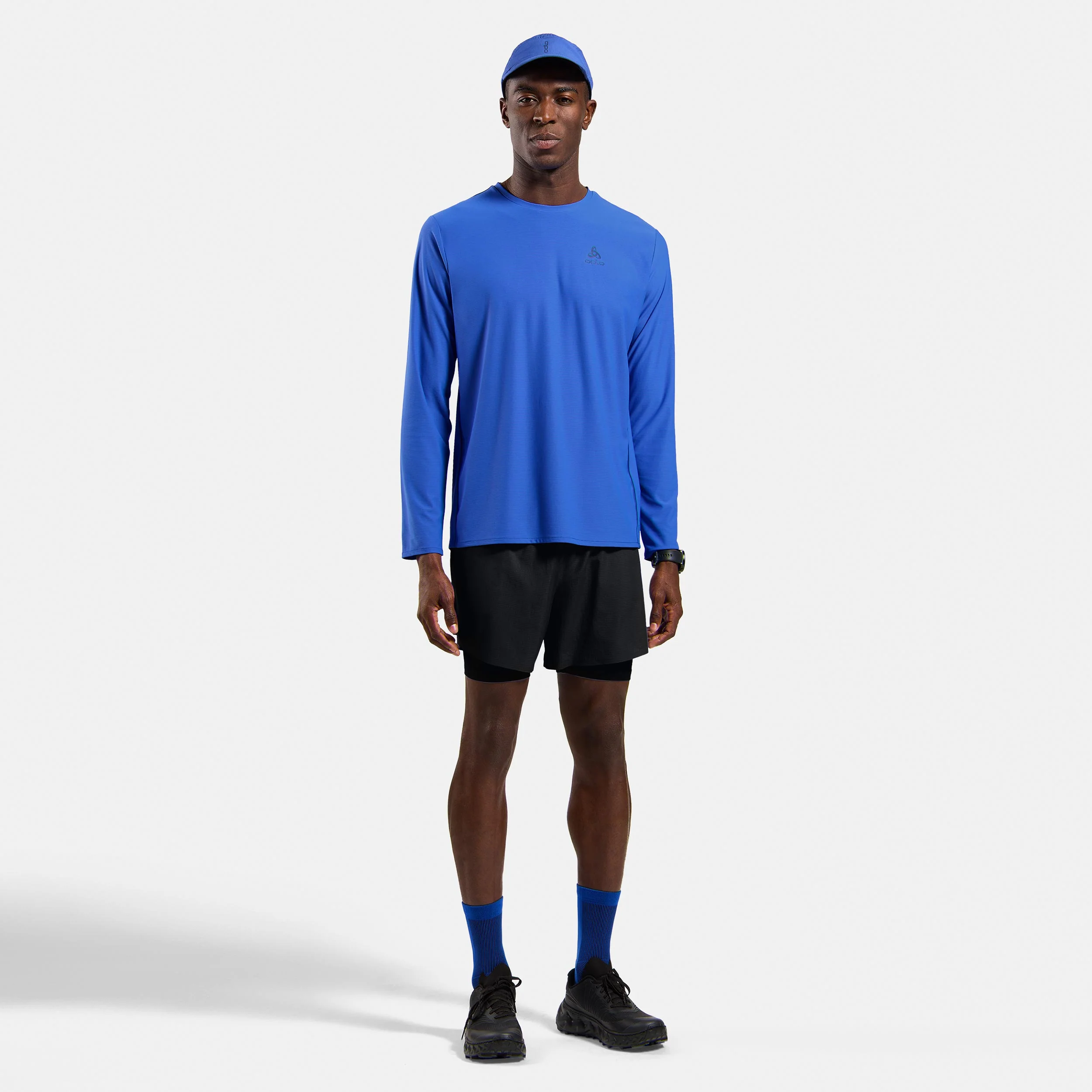 Zeroweight Chill-Tec  Laufshirt Herren - blau - Image 5
