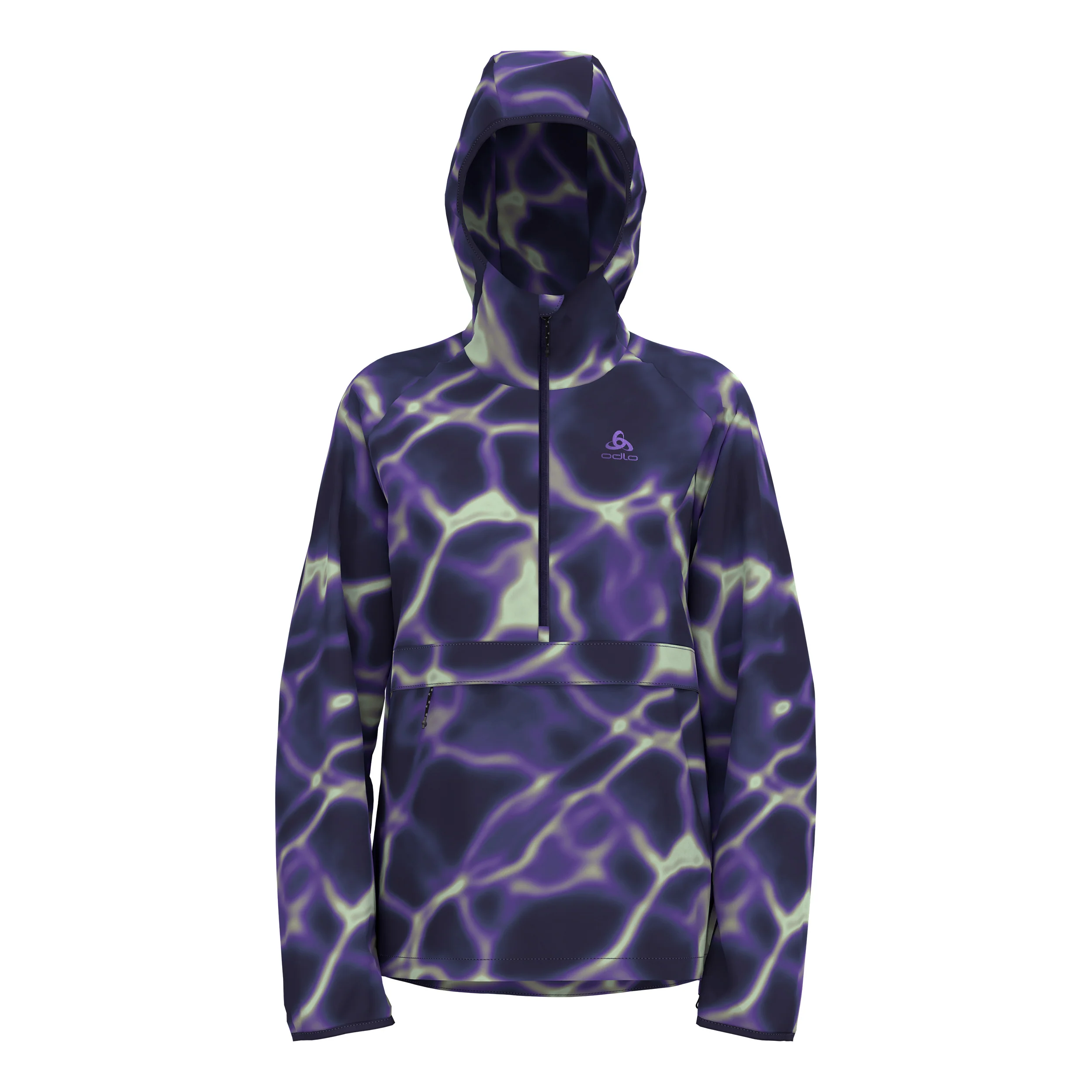 Zeroweight Print Laufjacke Damen-Lila