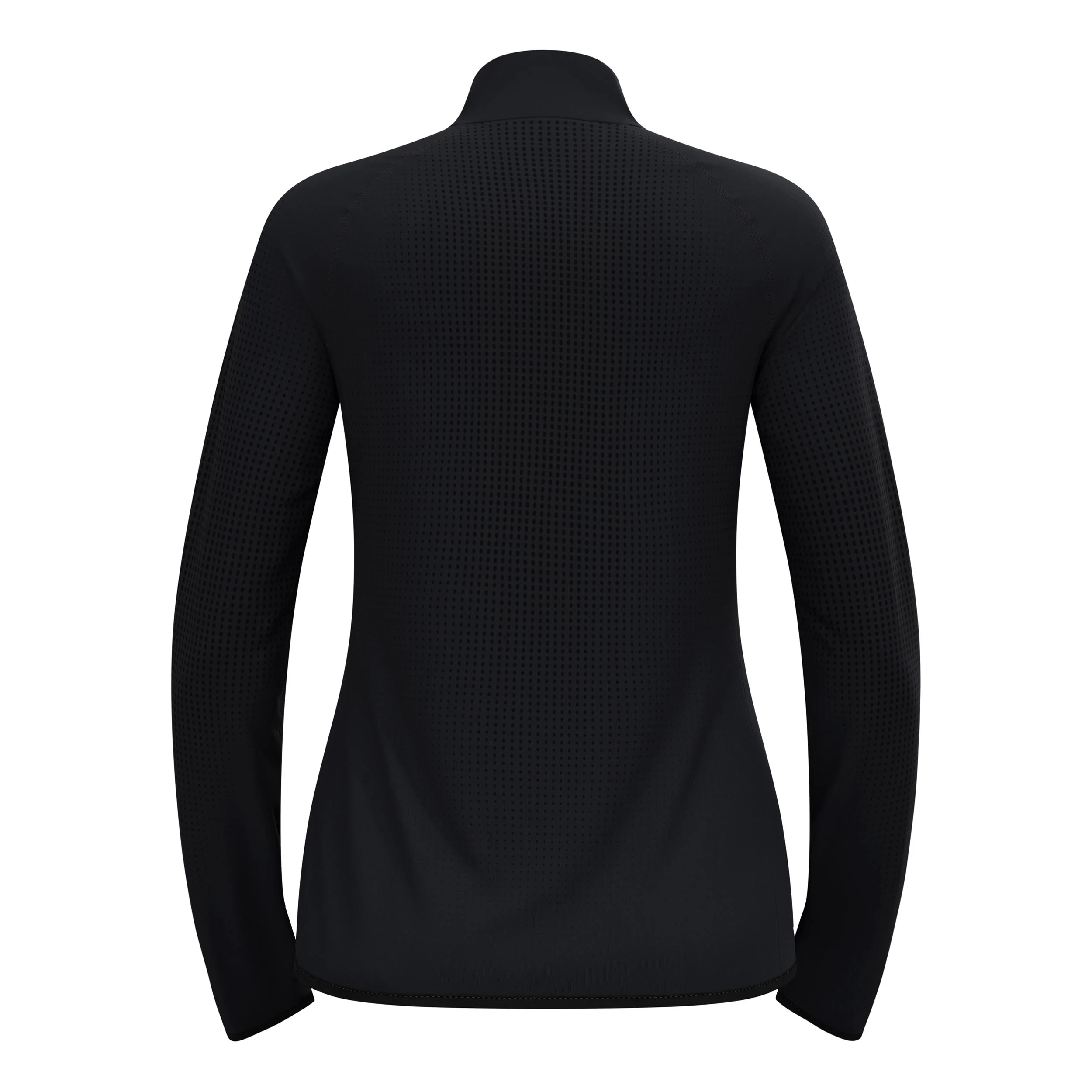 Zeroweight Warm Mid Layer 1/2 Zip Laufshirt Damen - schwarz - Image 2