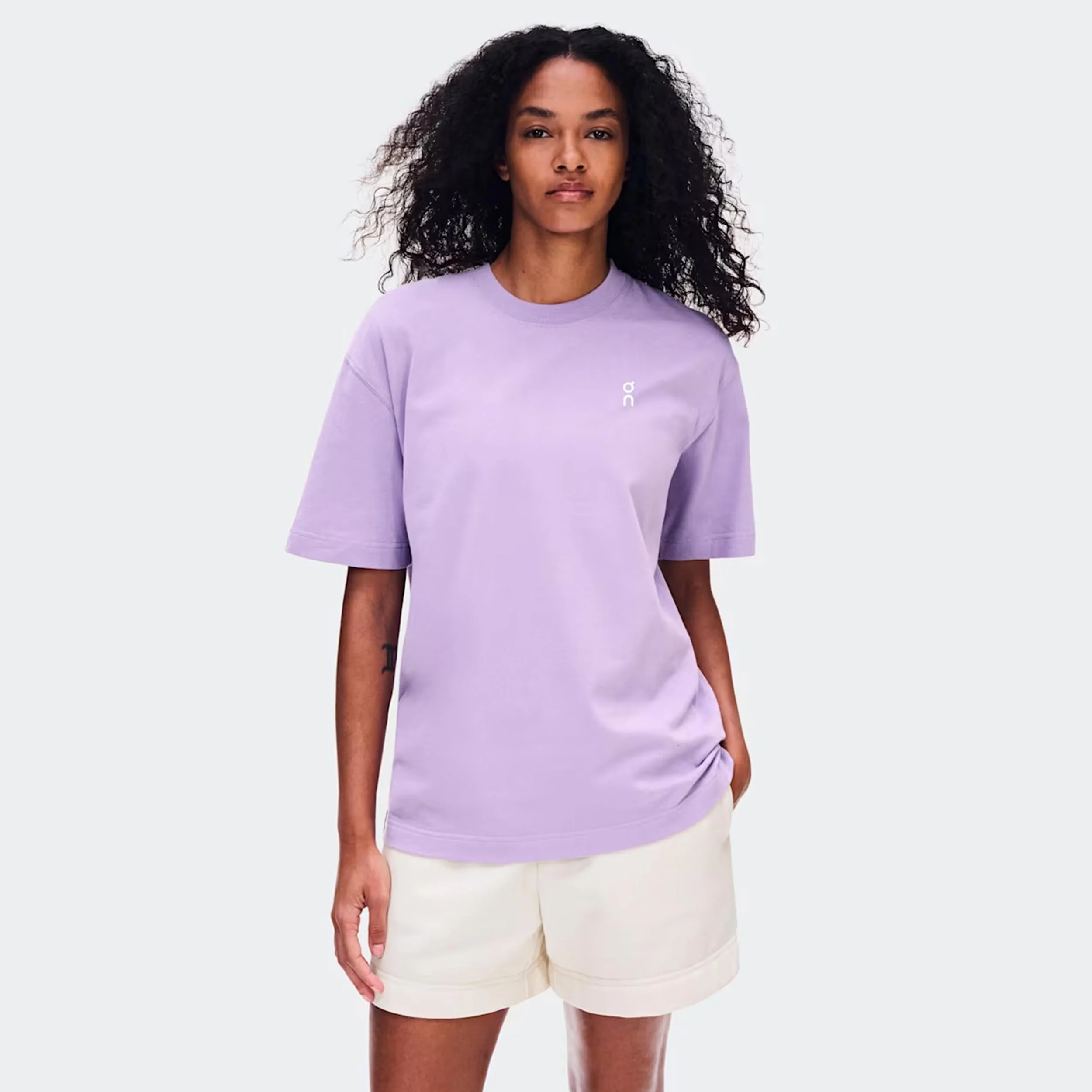 Club Fade T-Shirt Damen - flieder
