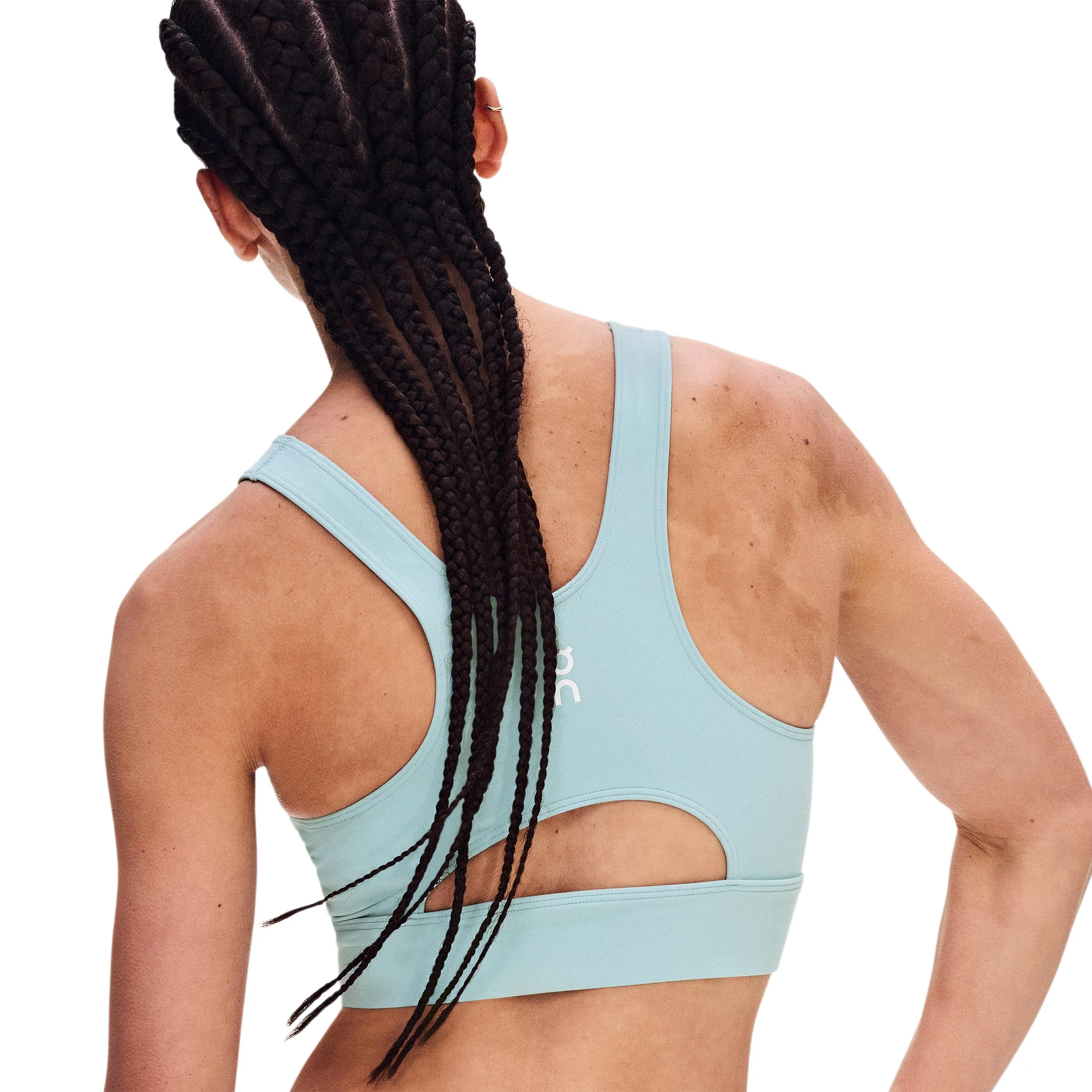 Court Crop Tank-Top Damen - blaugrau - Image 2