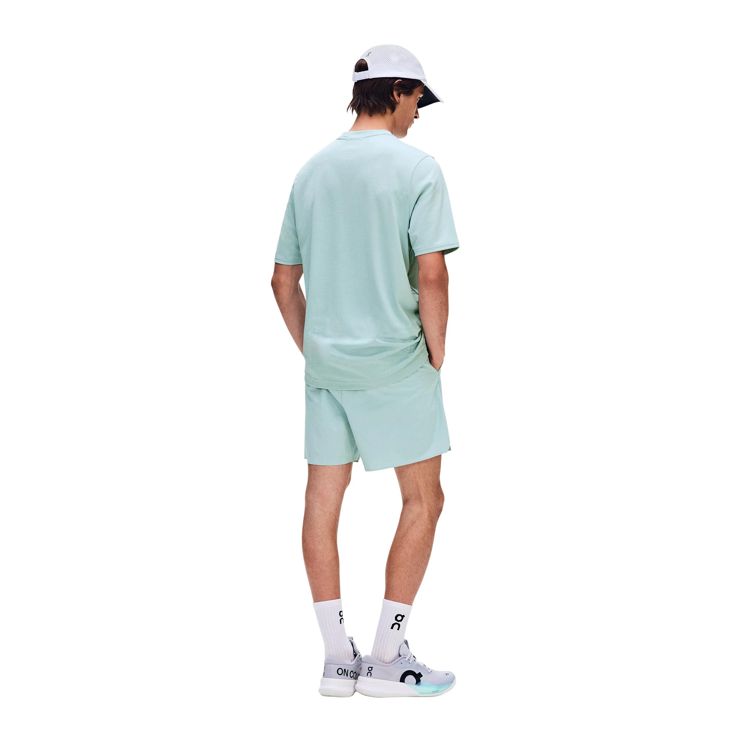 Court-T Edit T-Shirt Herren - blaugrau - Image 3