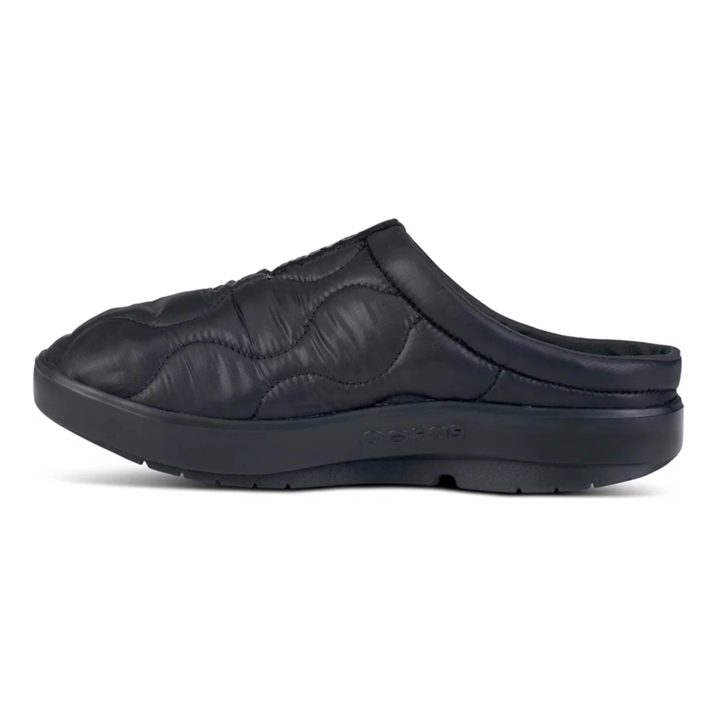 Oocoozie Thermo Mule Recoveryschuh Unisex - schwarz, neongrün - Image 2