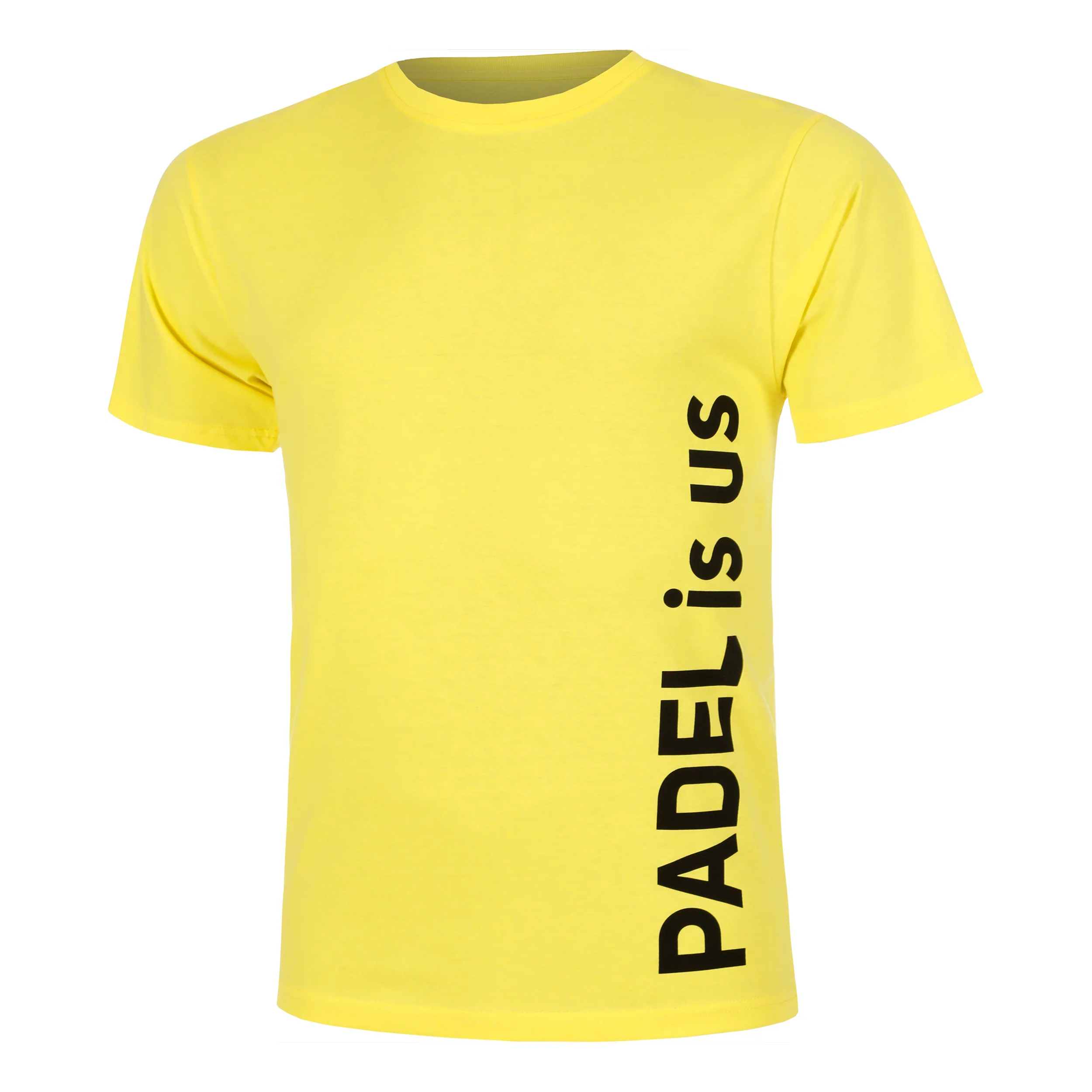 Padel Is Us T-Shirt Herren-Gelb,Schwarz