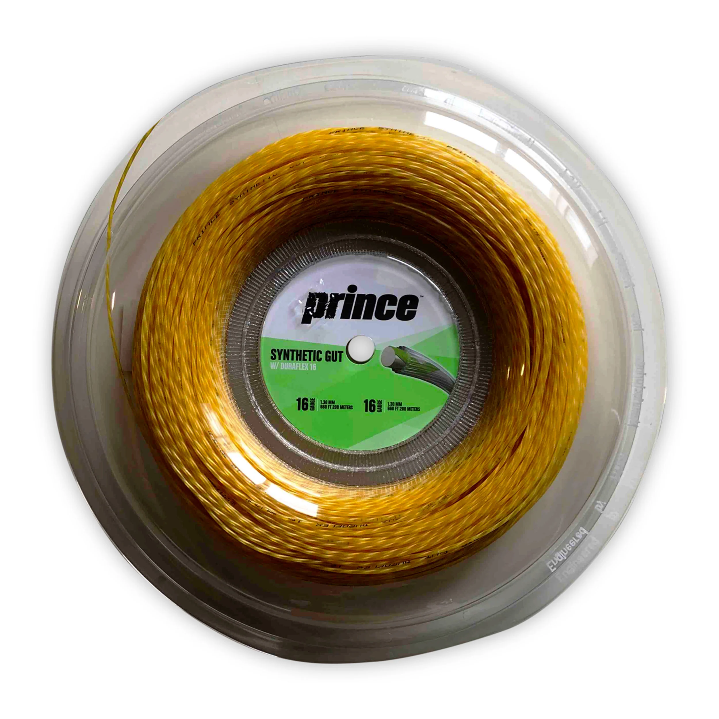 Synthetic Gut Duraflex Saitenrolle 200m-Gold