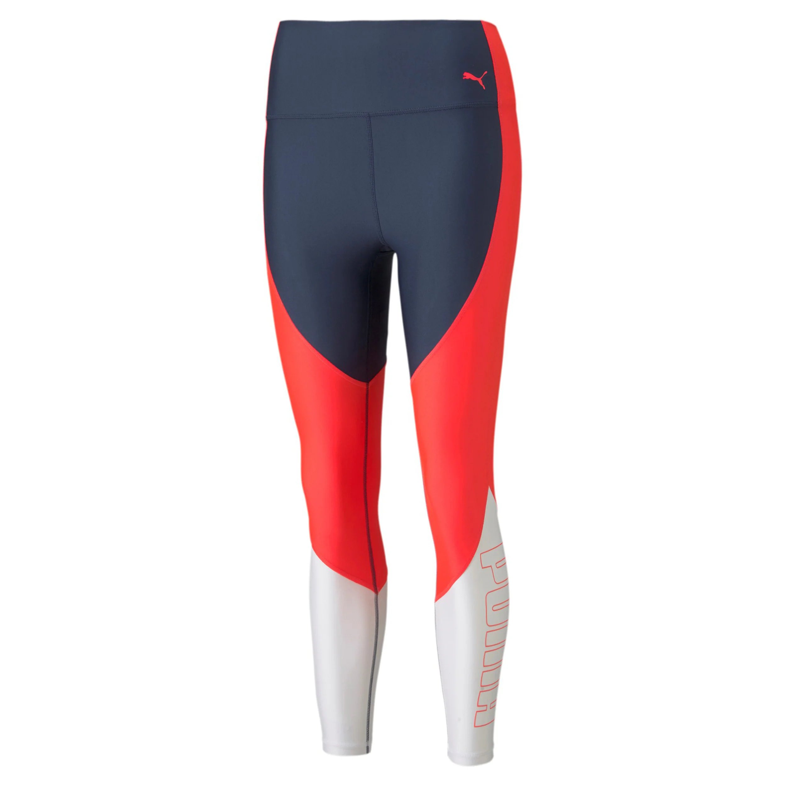Eversculpt Logo High Waist Tight Damen - dunkelblau, mehrfarbig