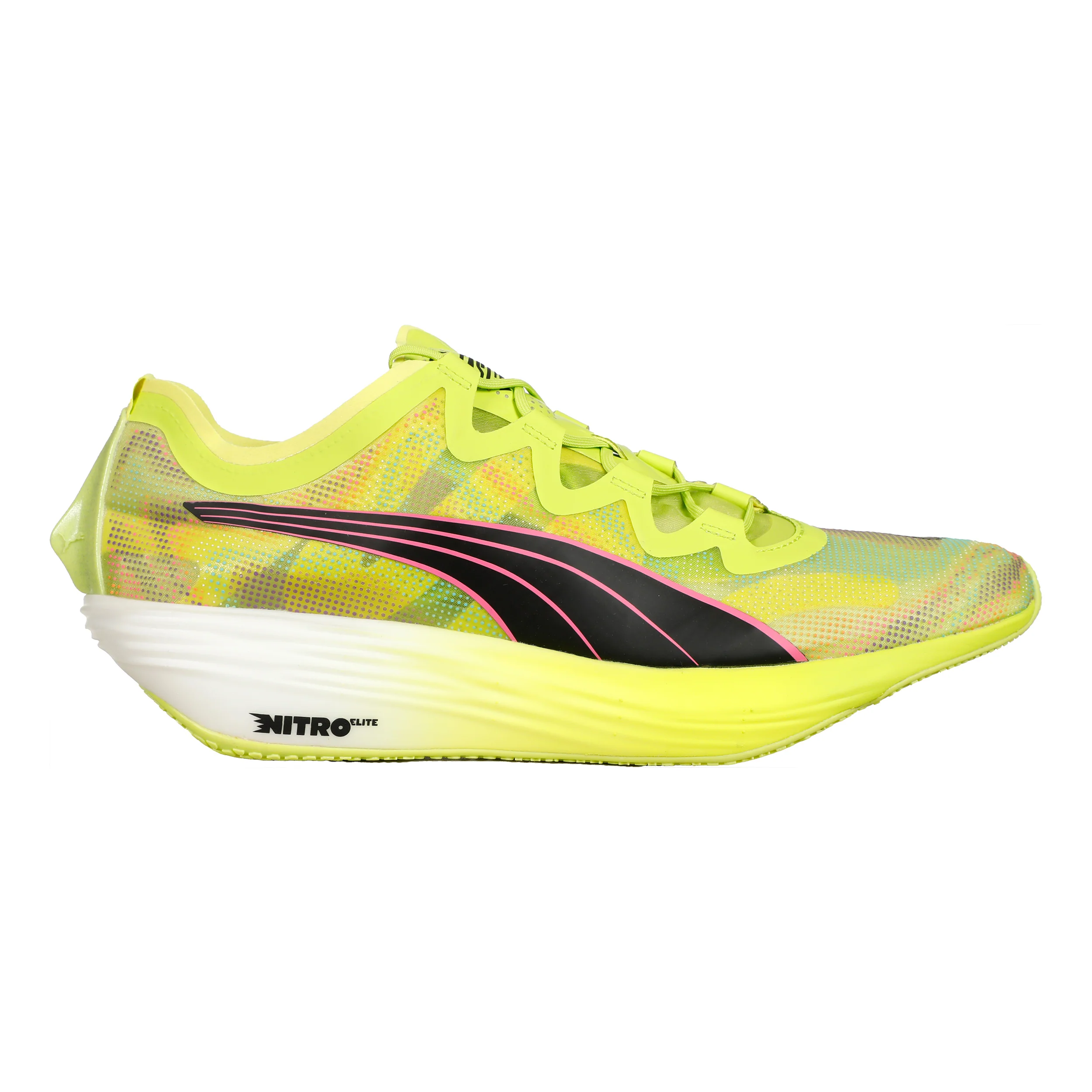 FAST-FWD Nitro Elite Psychedelic Rush Wettkampfschuh Damen-Limette,Schwarz