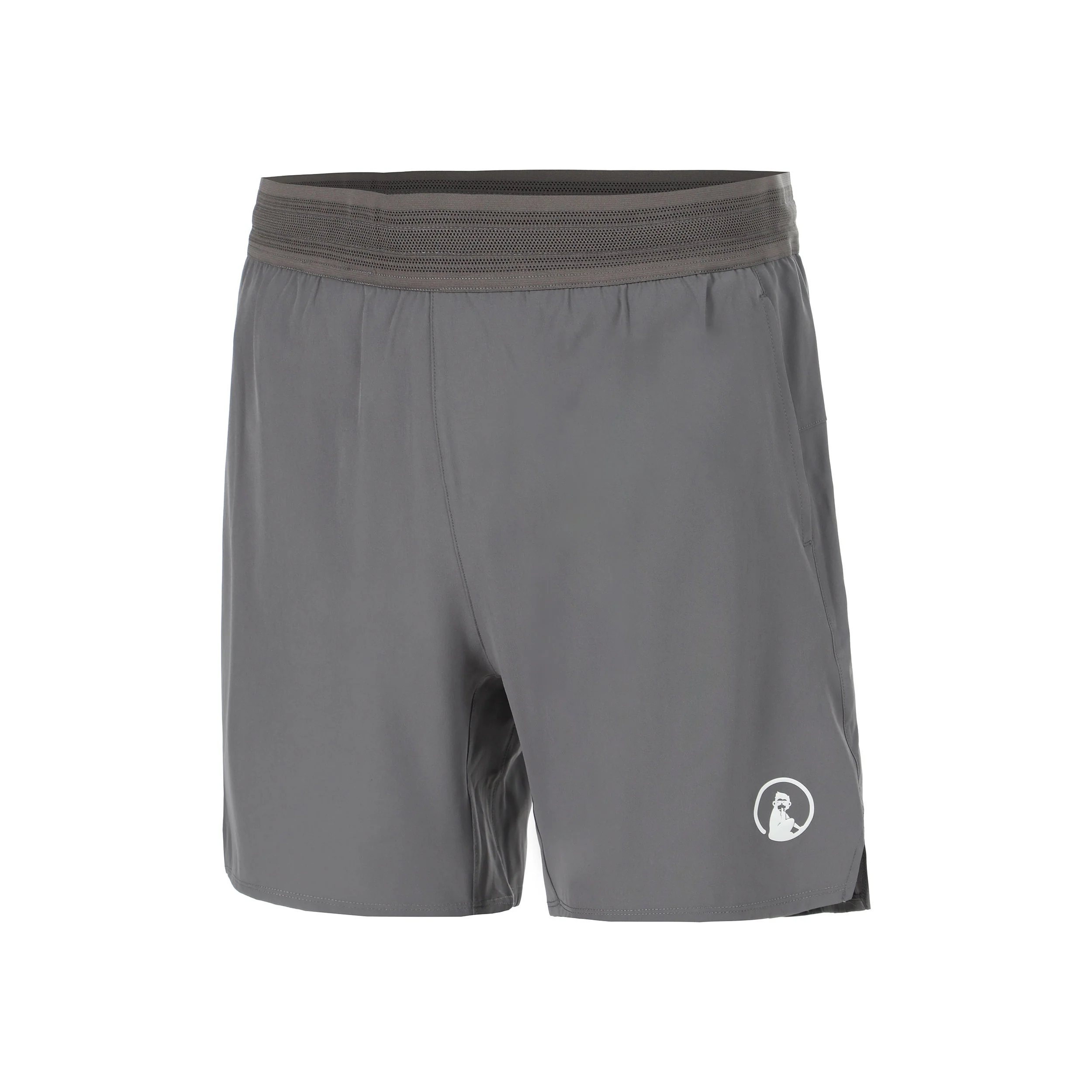 Challenger 2in1s 7in Shorts Herren - grau, weiß