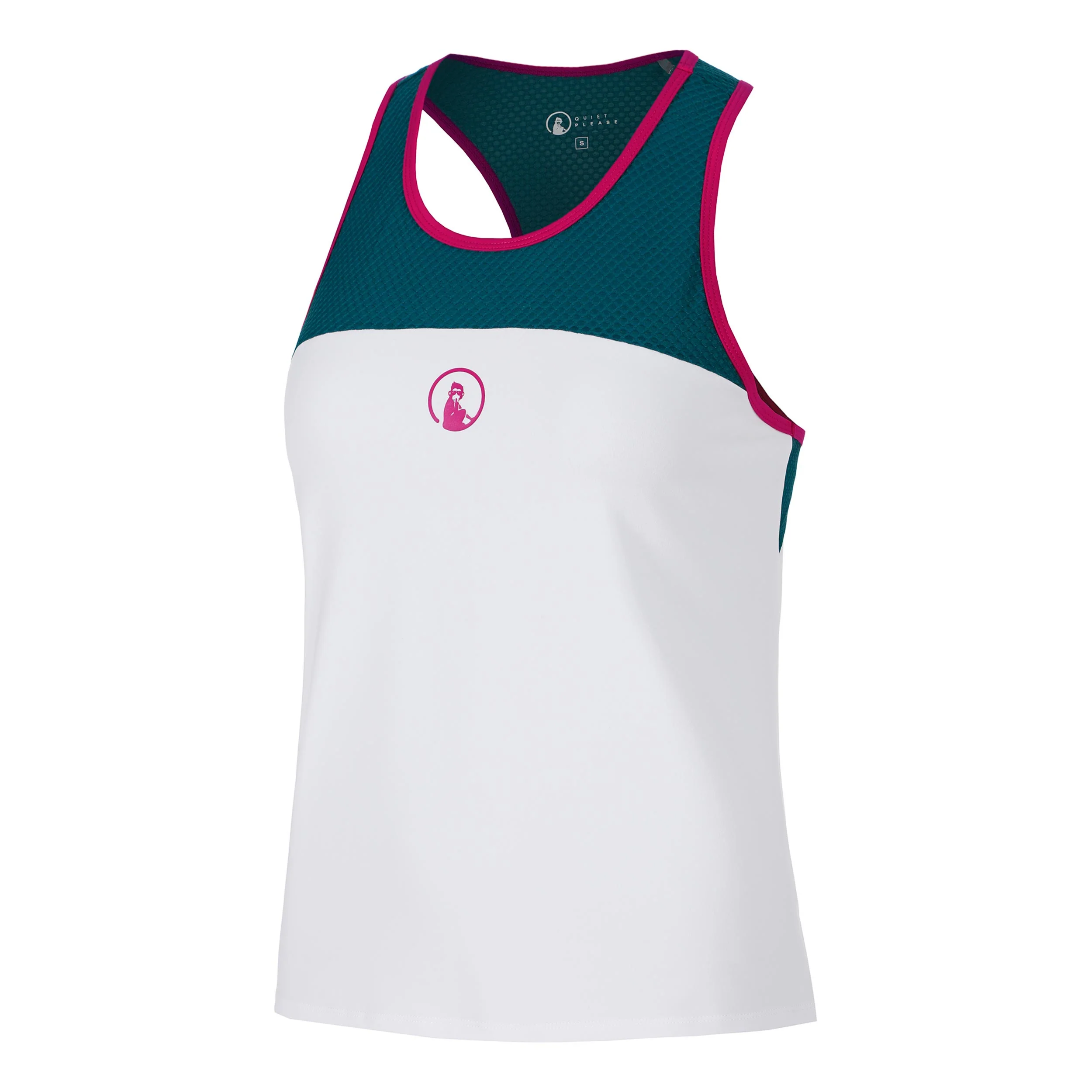 Create Racerback Tank-Top Damen-Petrol,Mehrfarbig