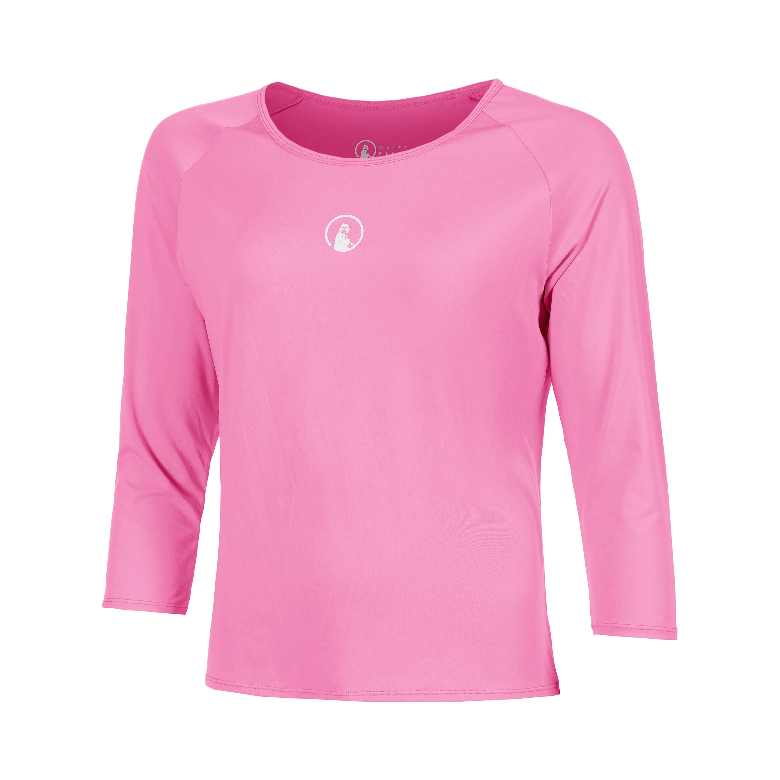 Crush Mixed Longsleeve Mädchen-pink, weiß