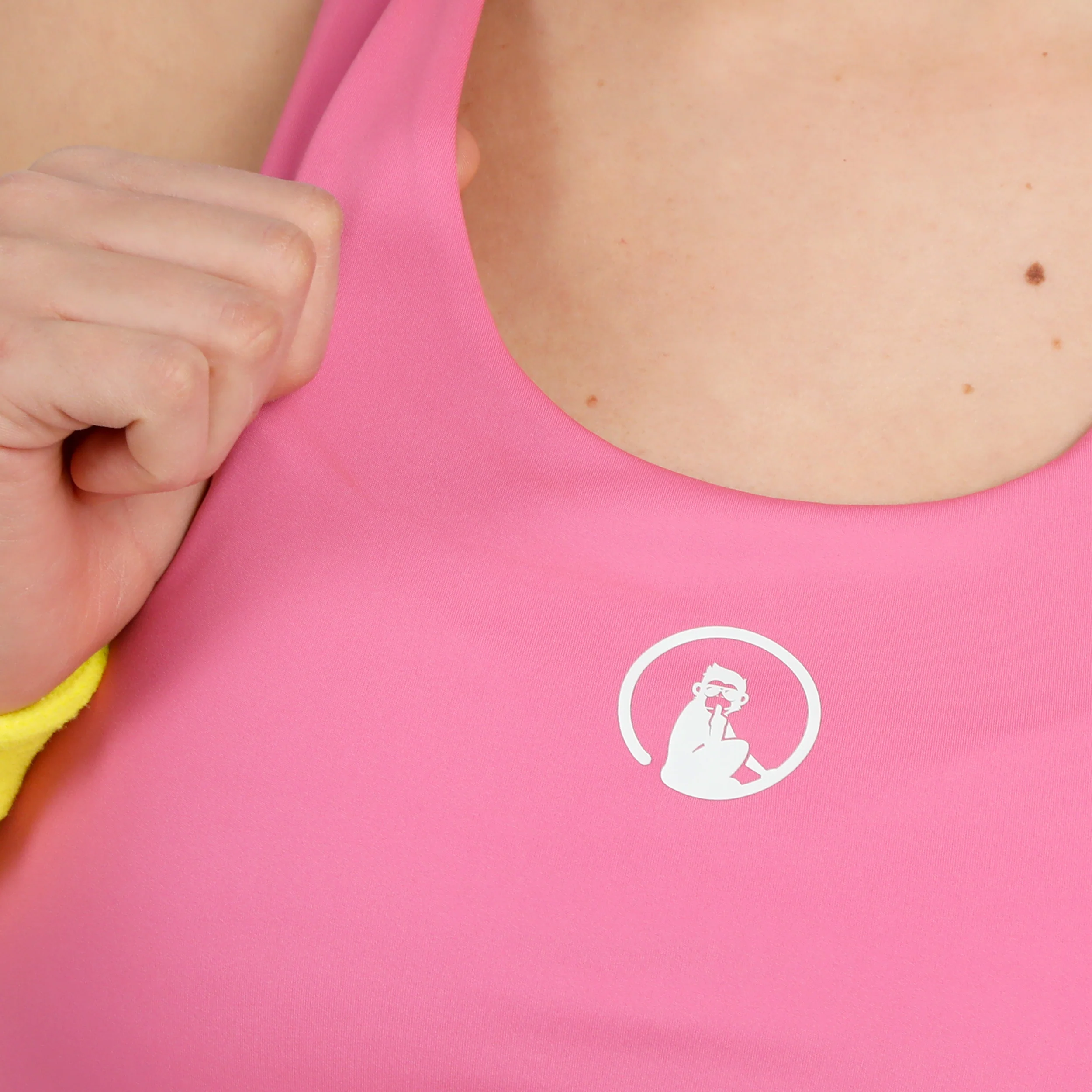 Crush Tank-Top Damen - pink, weiß - Image 6