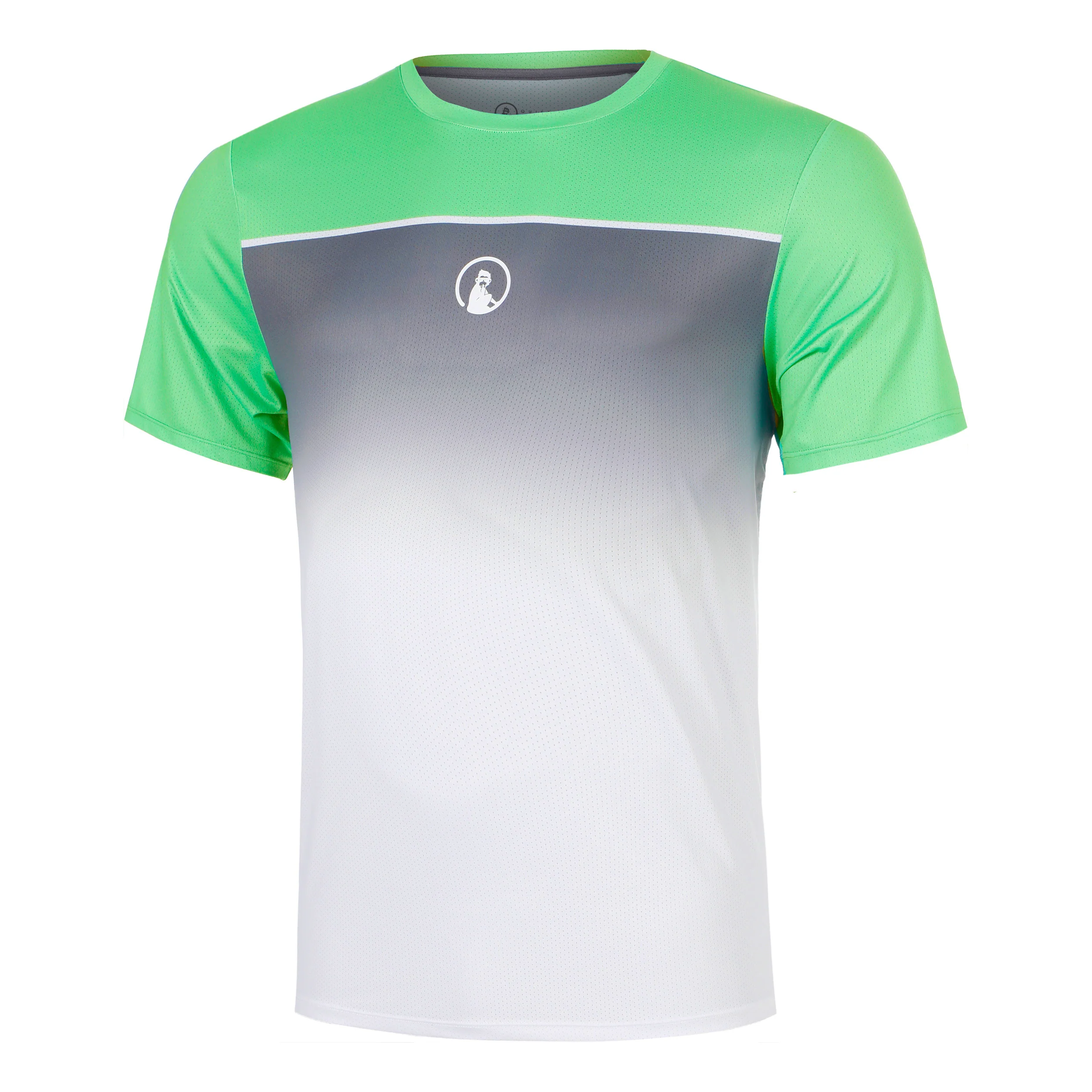 Joy Receiver Faded T-Shirt Herren - grün, weiß