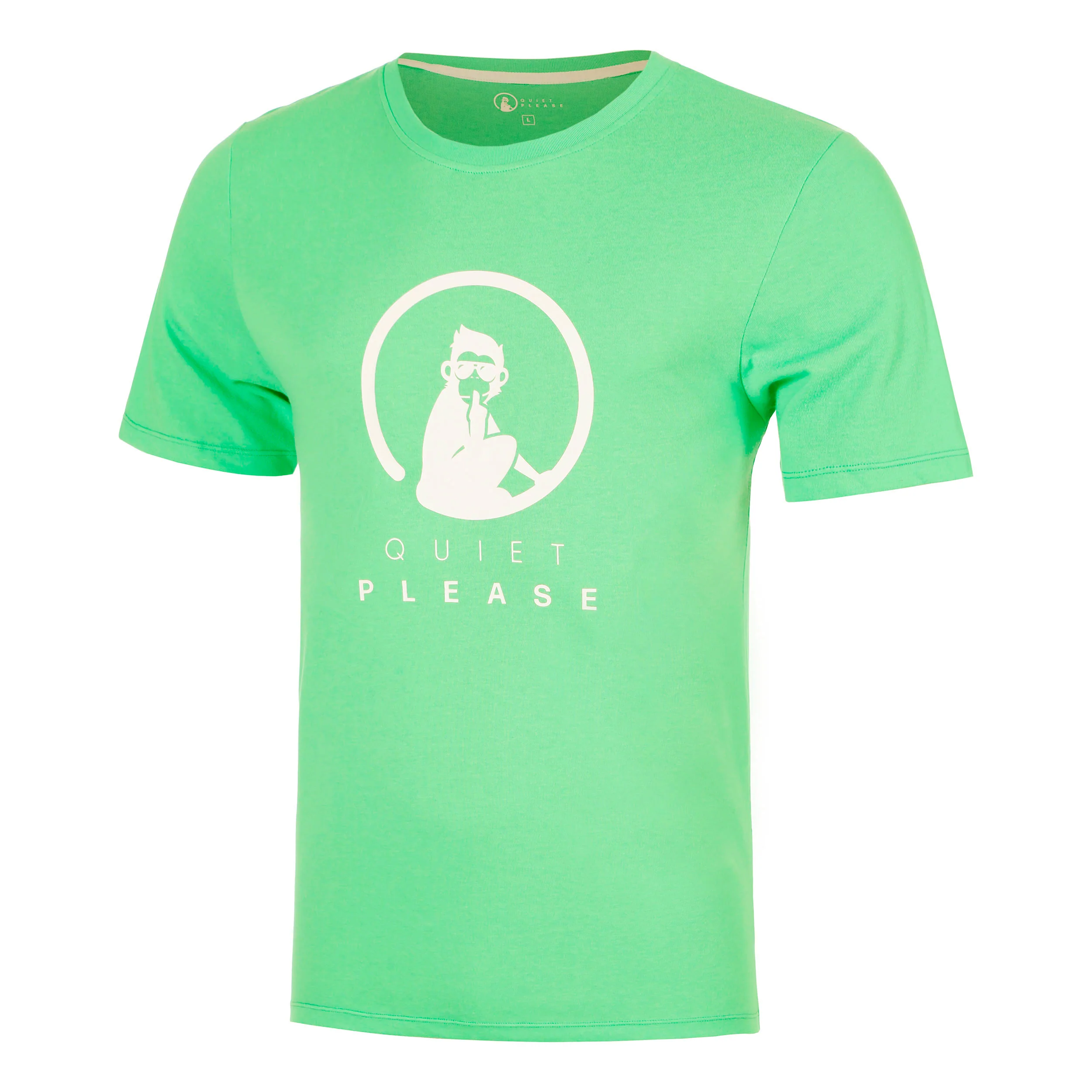 Joy Trainings T-Shirt Herren - grün, weiß