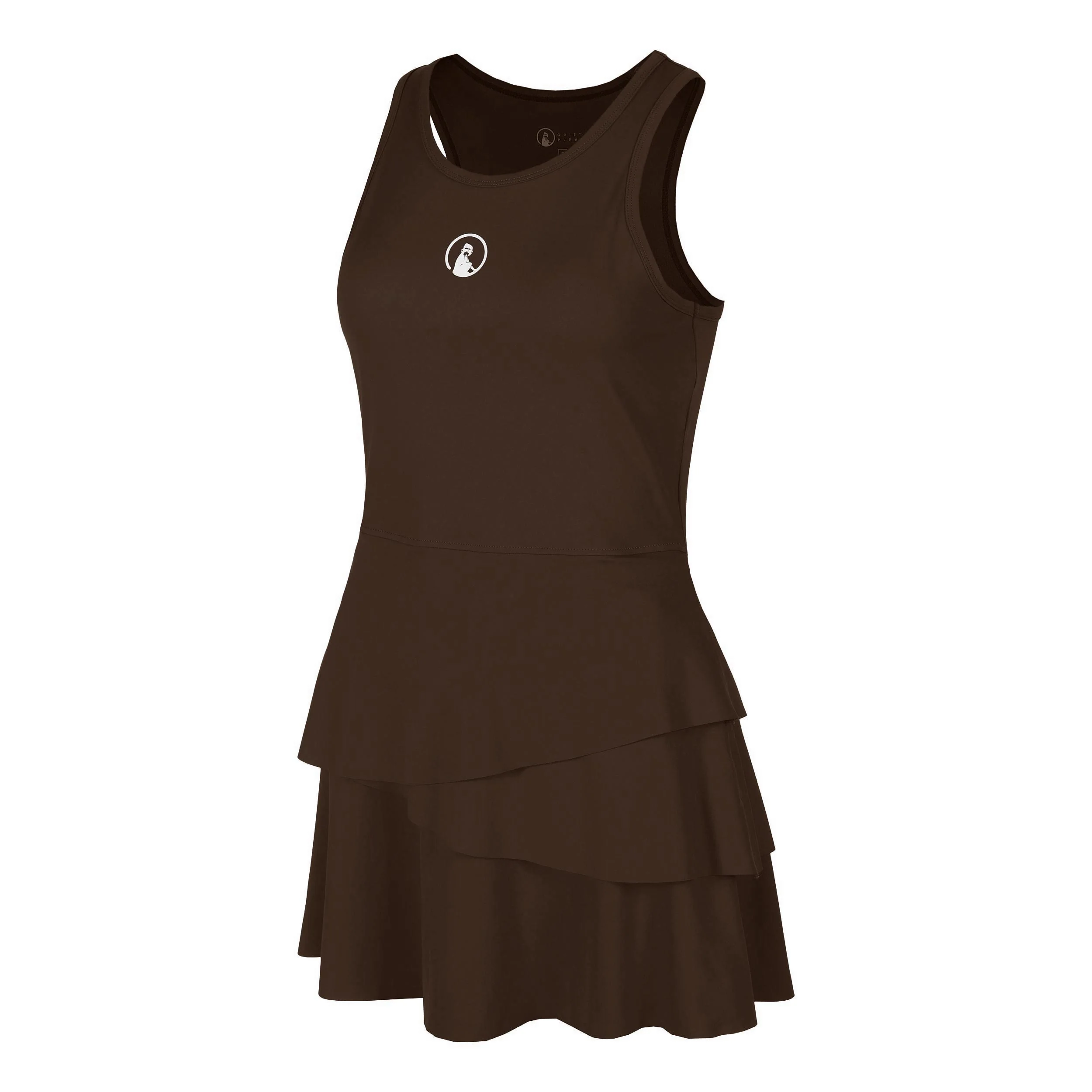 Memories Flounce Kleid Damen - braun