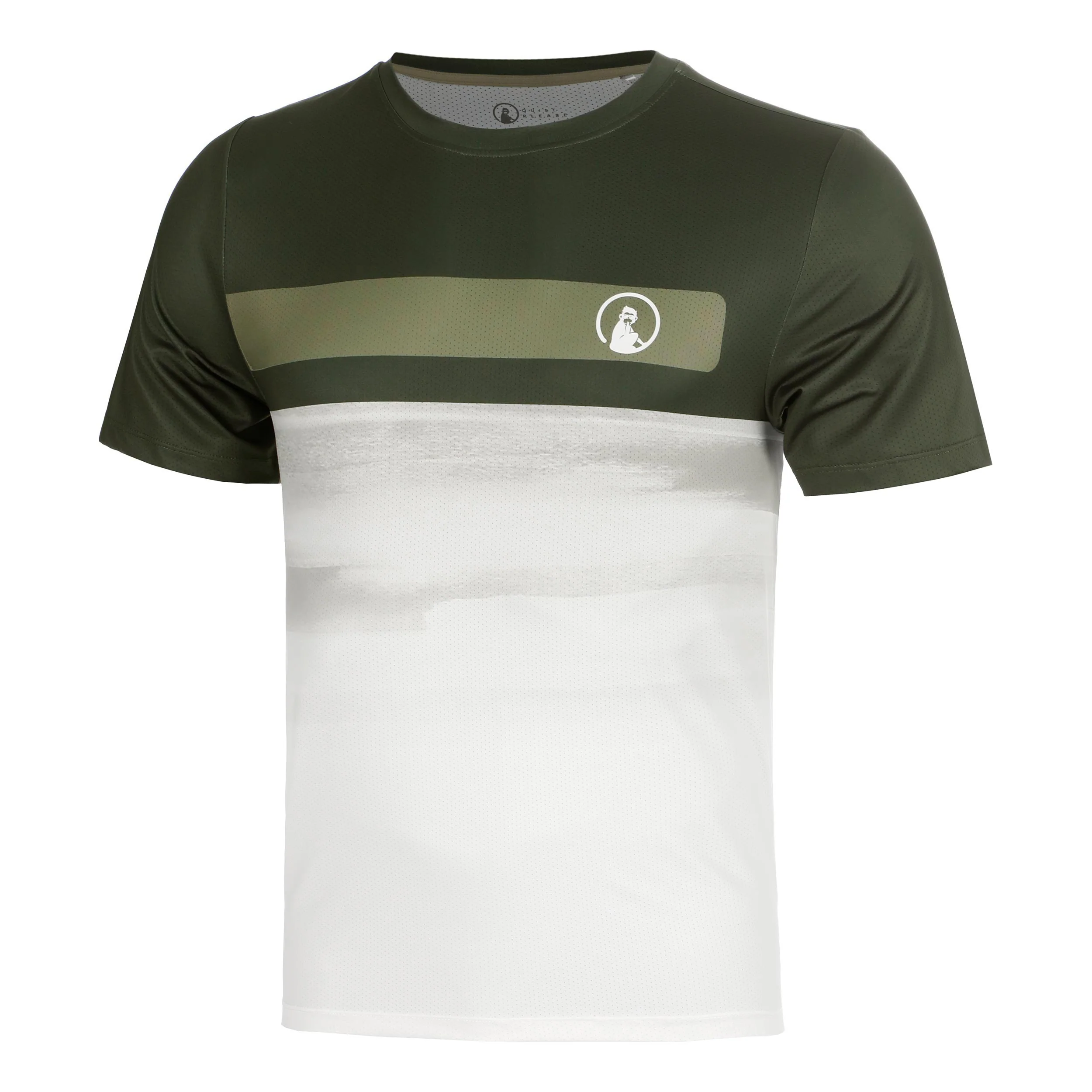 Memories Receiver Faded Wipe T-Shirt Herren - dunkelgrün