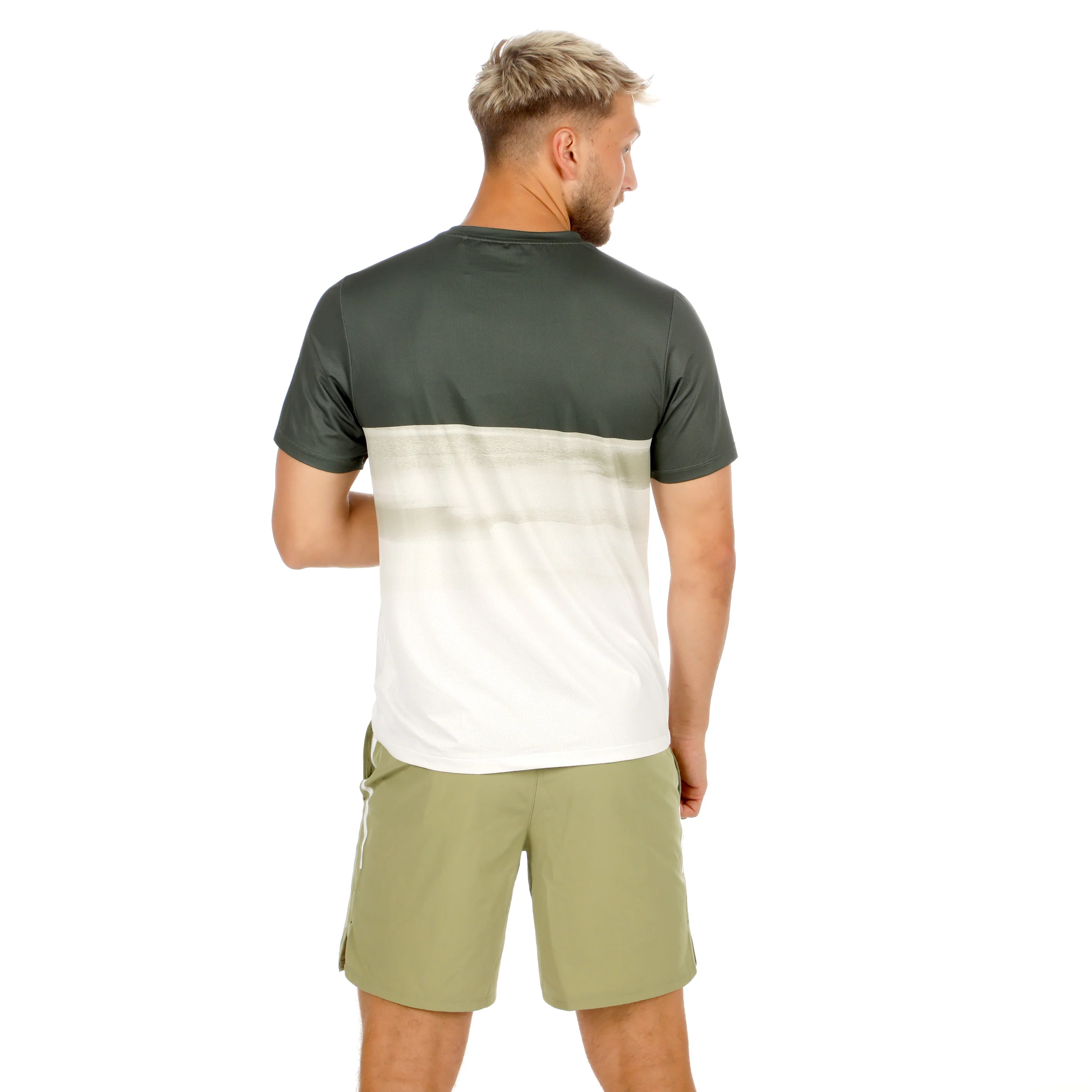 Memories Receiver Faded Wipe T-Shirt Herren - dunkelgrün - Image 6