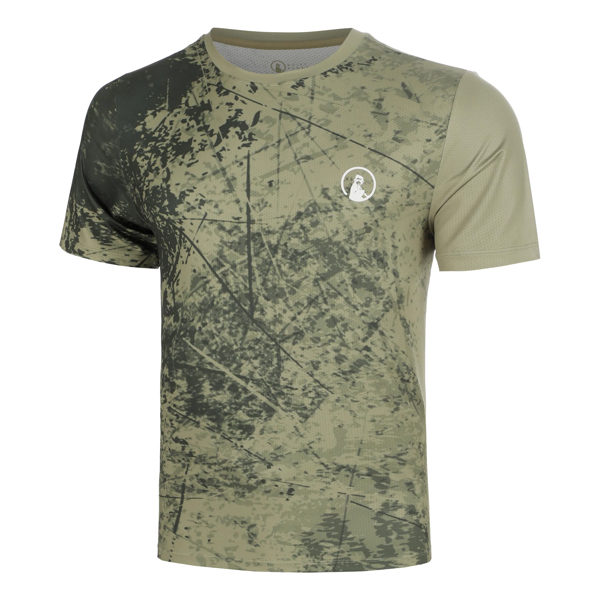 Memories Receiver Scrubbled T-Shirt Herren - khaki