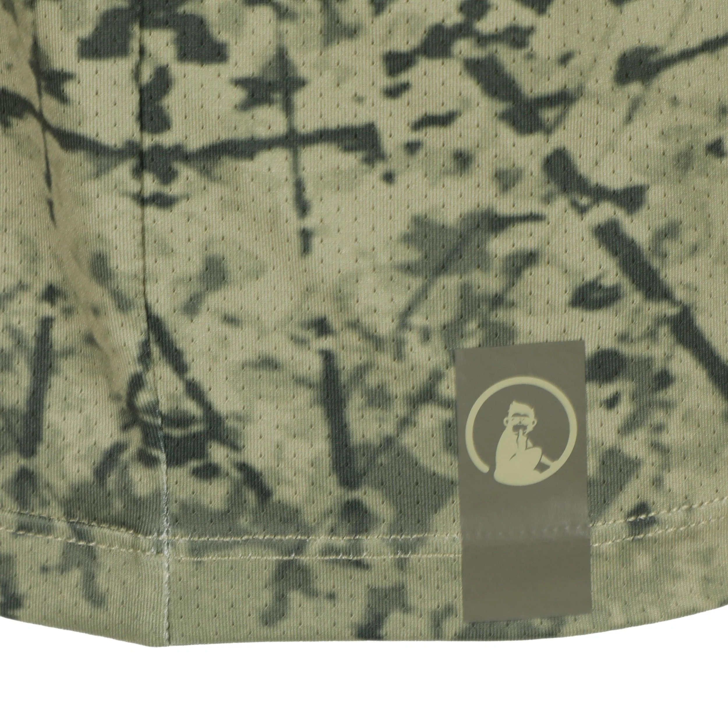 Memories Receiver Scrubbled T-Shirt Herren - khaki - Image 5